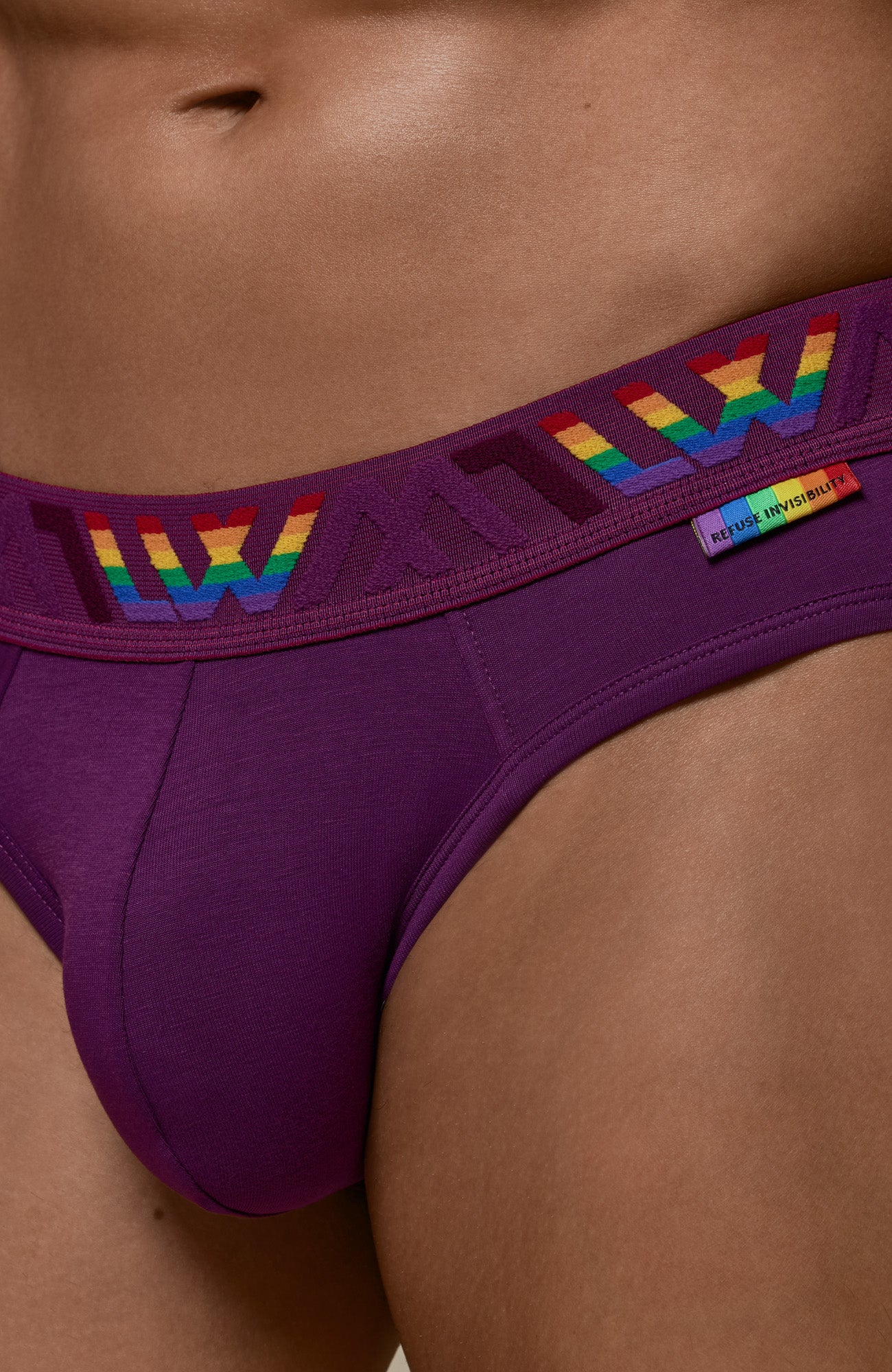 VISIBLY BIKINI BRIEF PRIDE - PURPLE