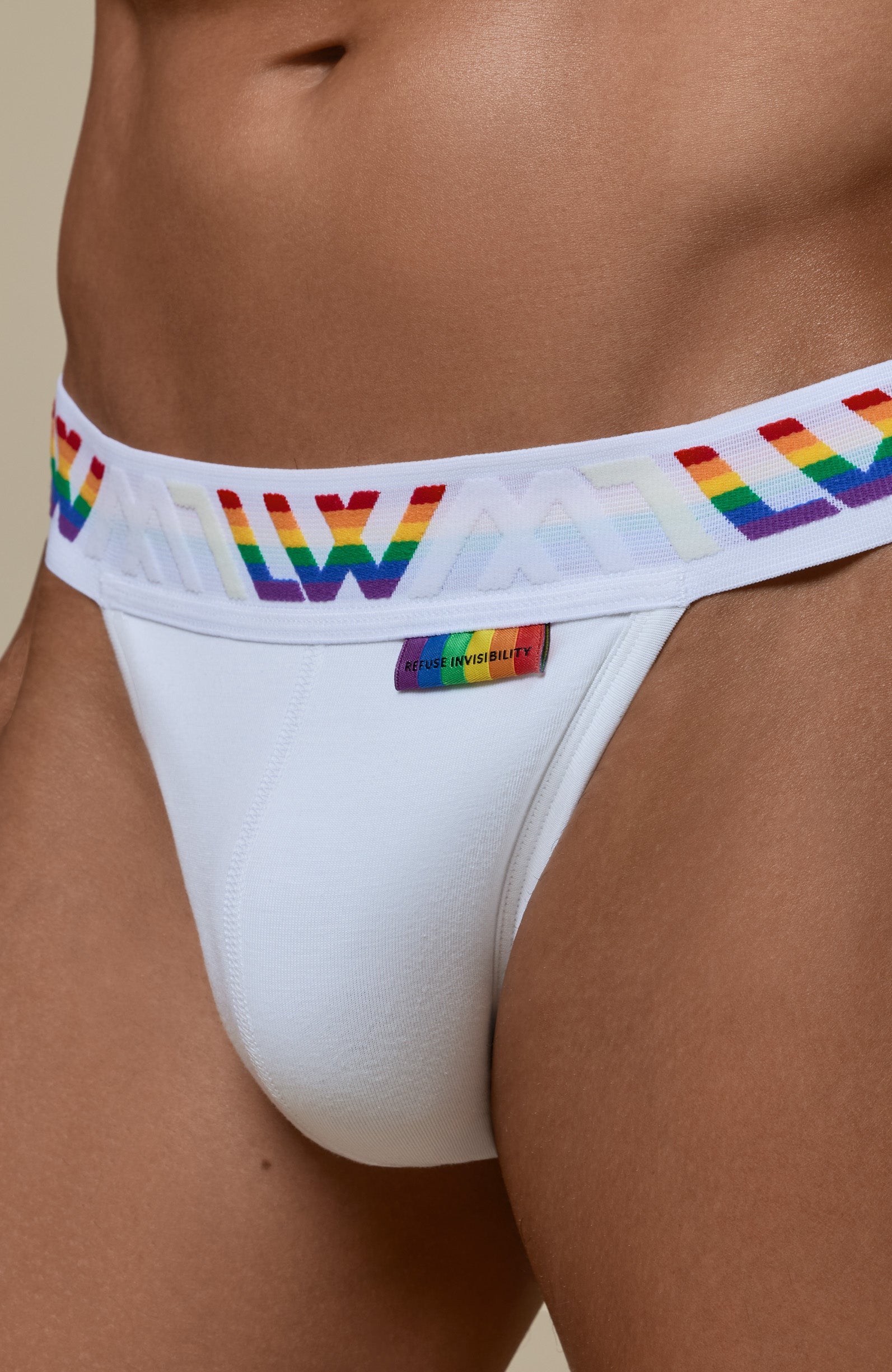 VISIBLY JOCK PRIDE - WHITE
