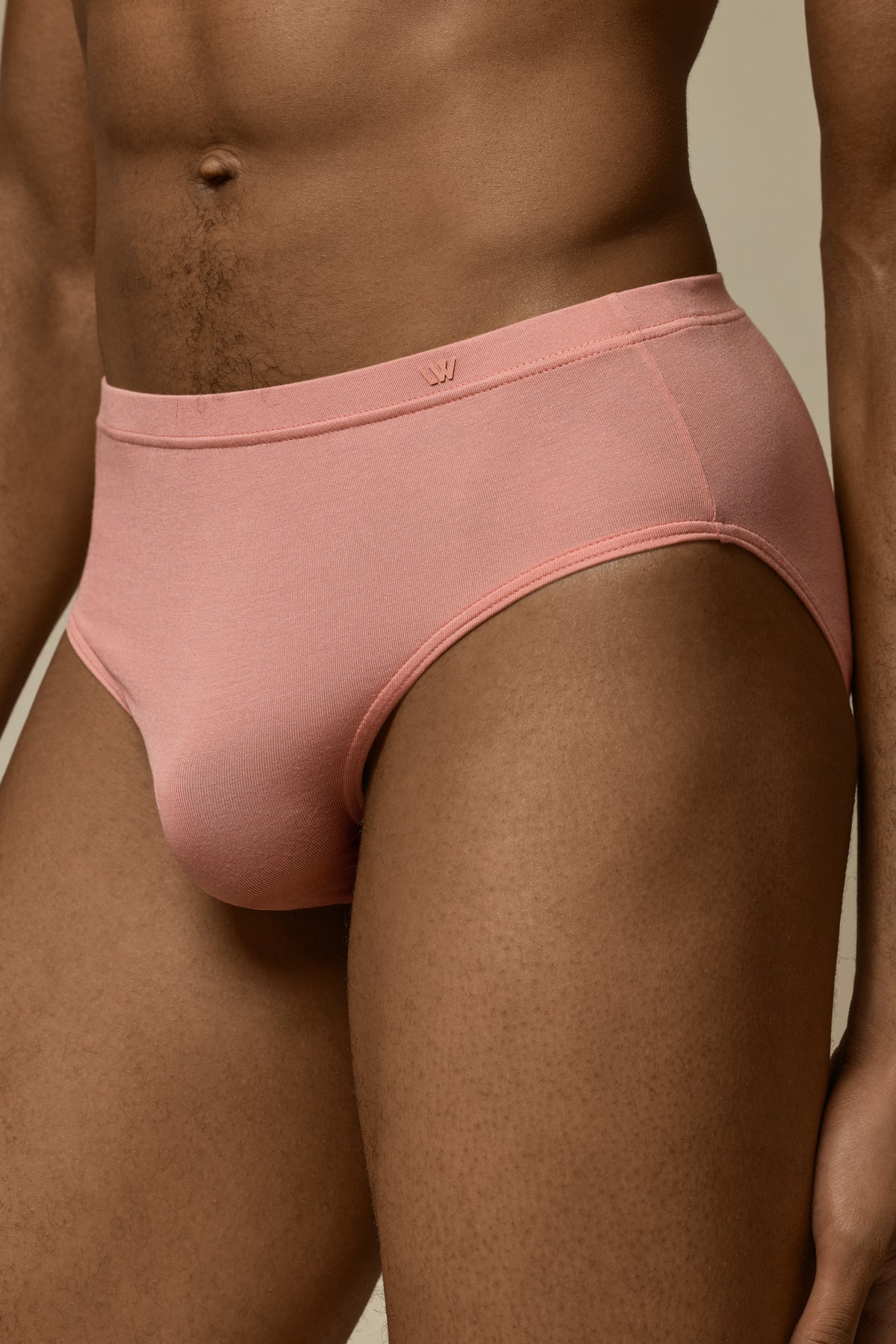 WHISPER BRIEF SECOND SKIN - BLUSH