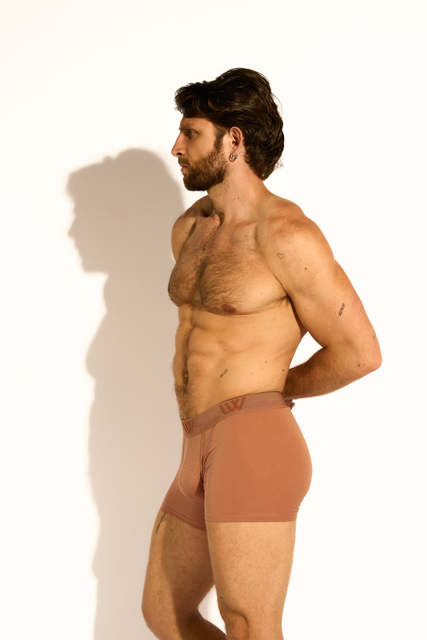 SKIN BOXER BRIEF - MOCHA