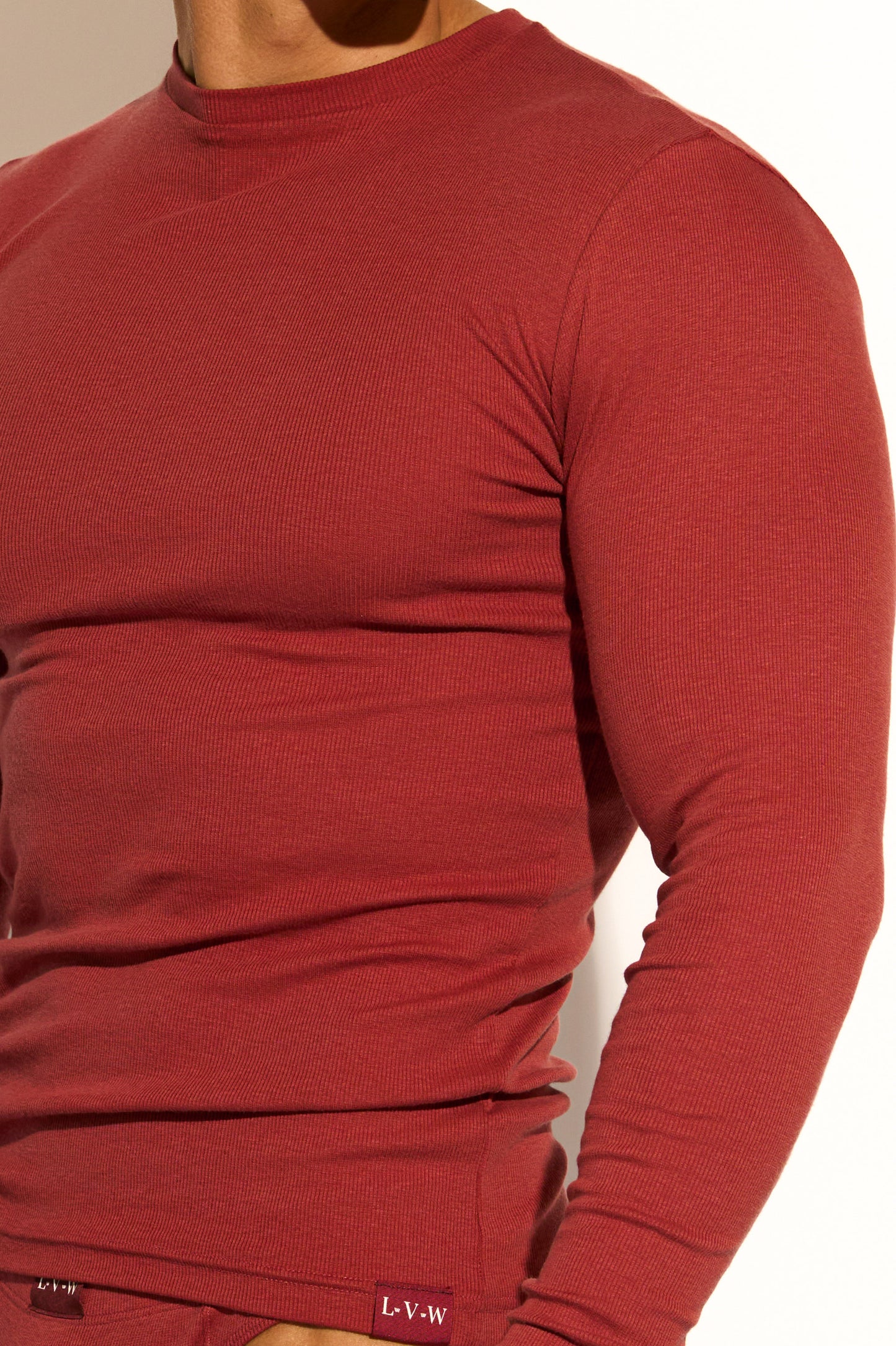 ESSENTIAL LONG SLEEVE TEE - BRANDY SNIFTER