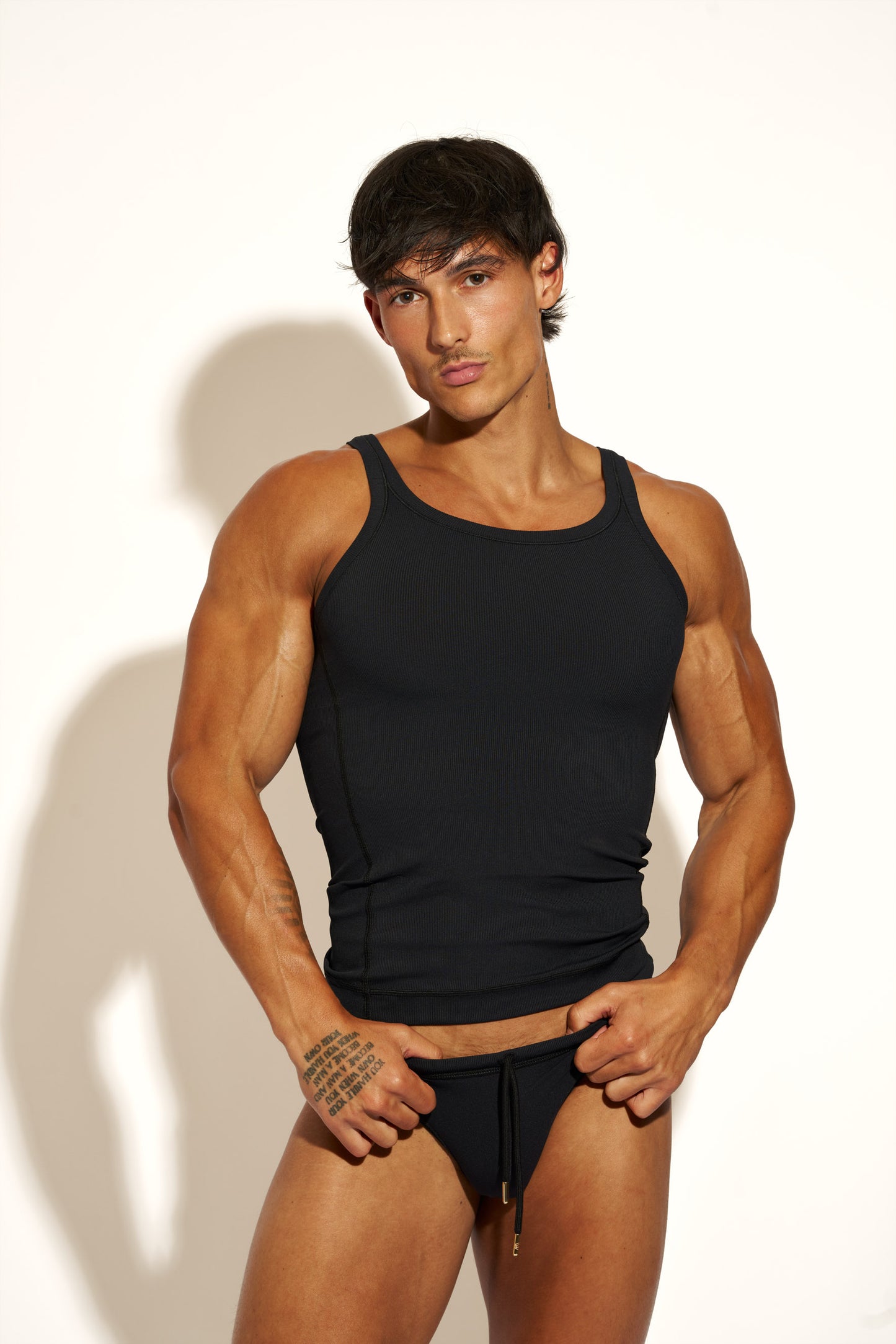 HYBRID TANKTOP - BLACK