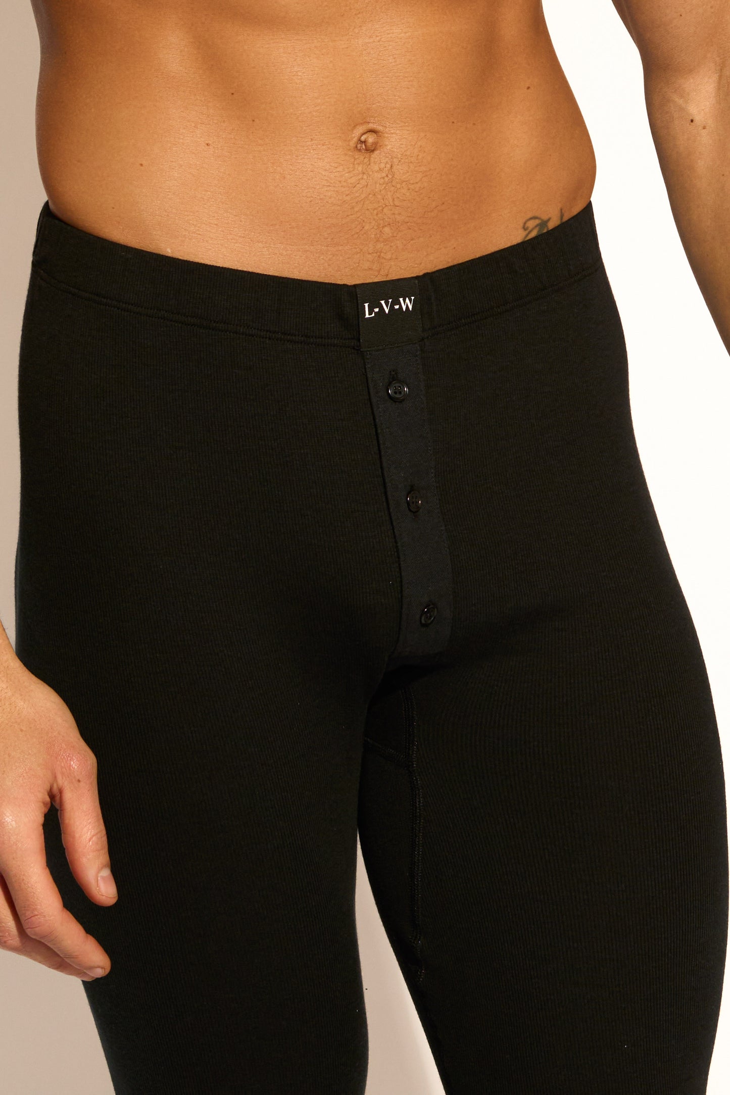 ESSENTIAL LONG JOHN - BLACK