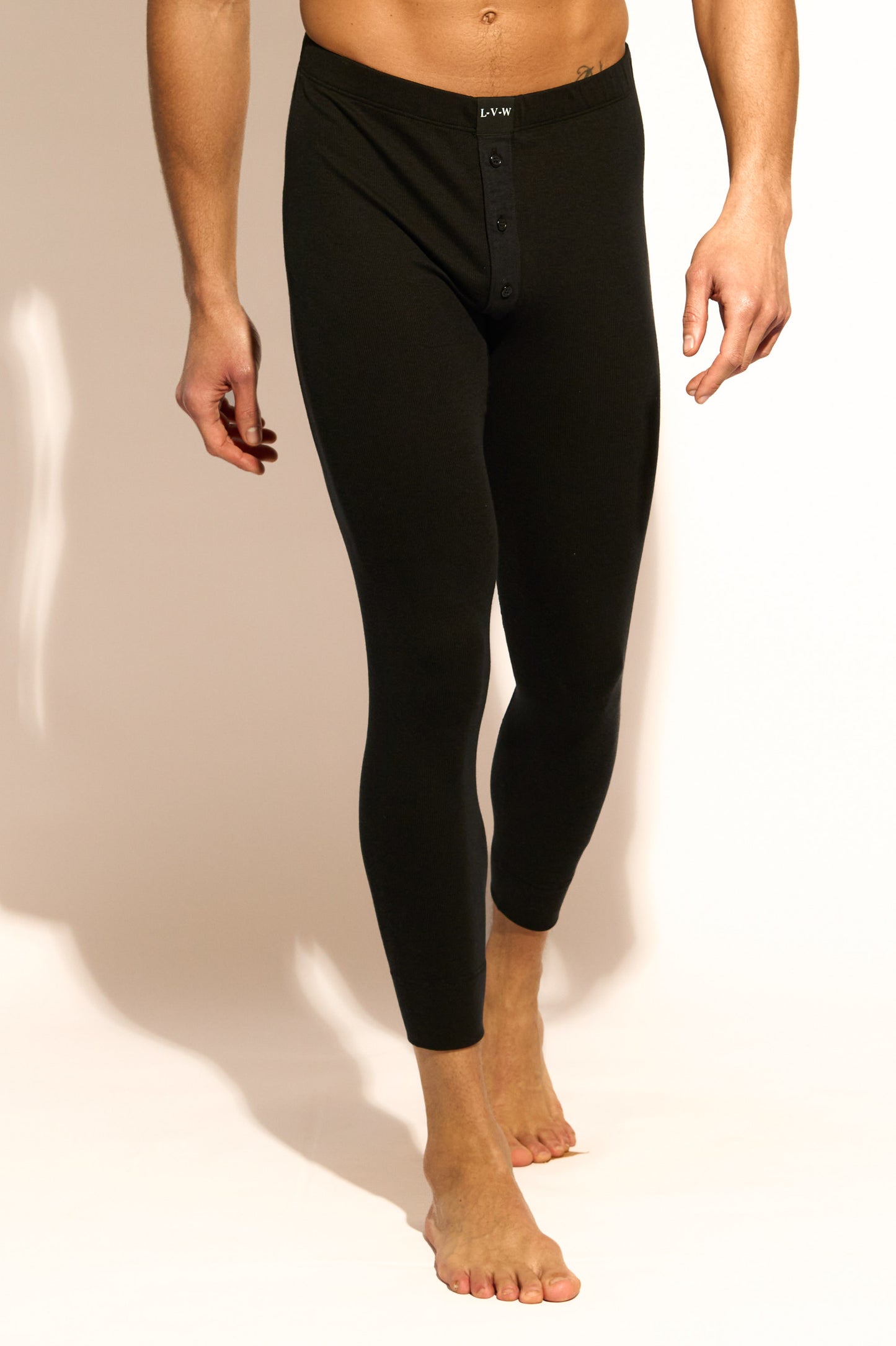 ESSENTIAL LONG JOHN - BLACK