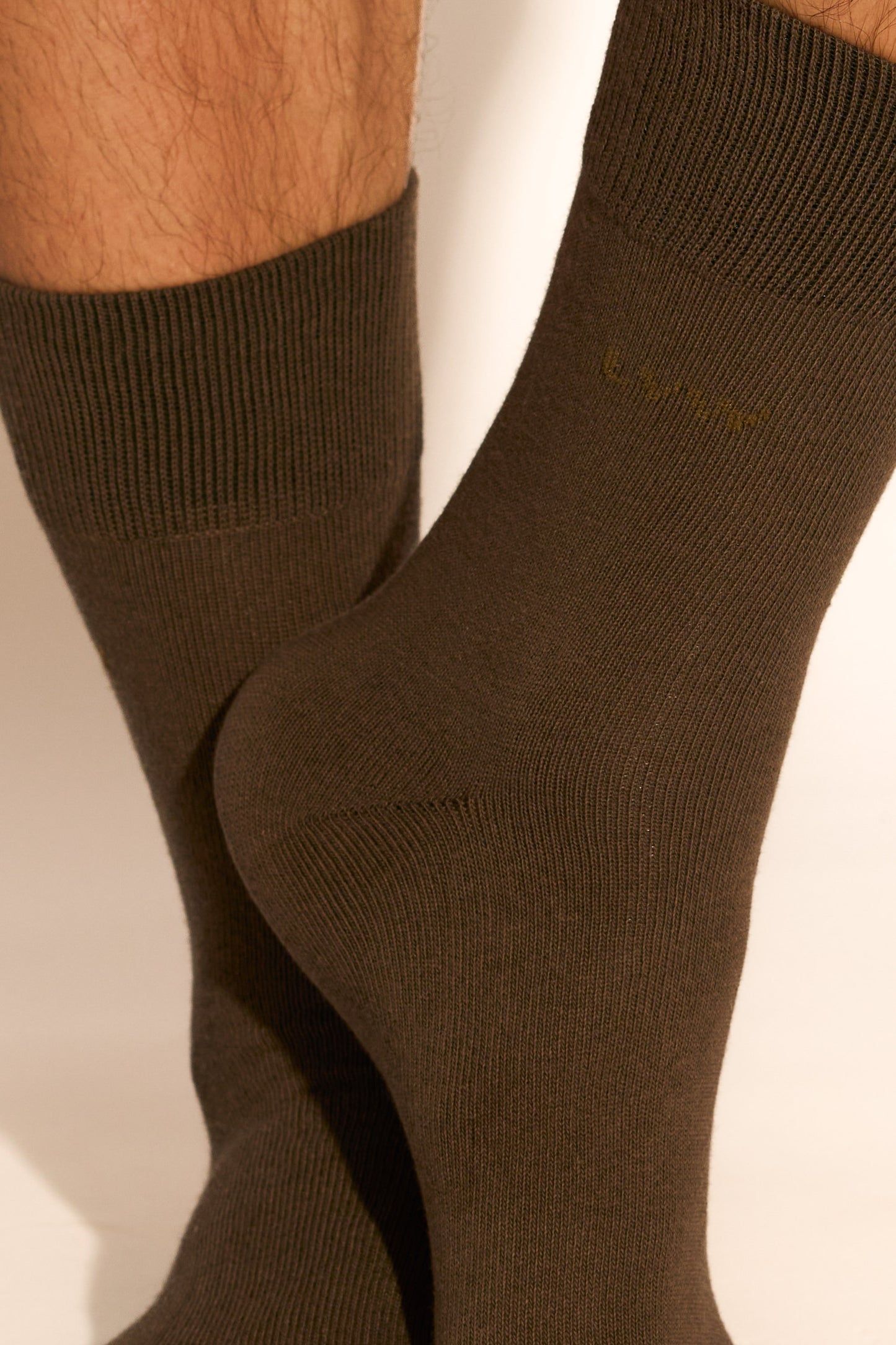 CASUAL SOCKS - DARK TAUPE