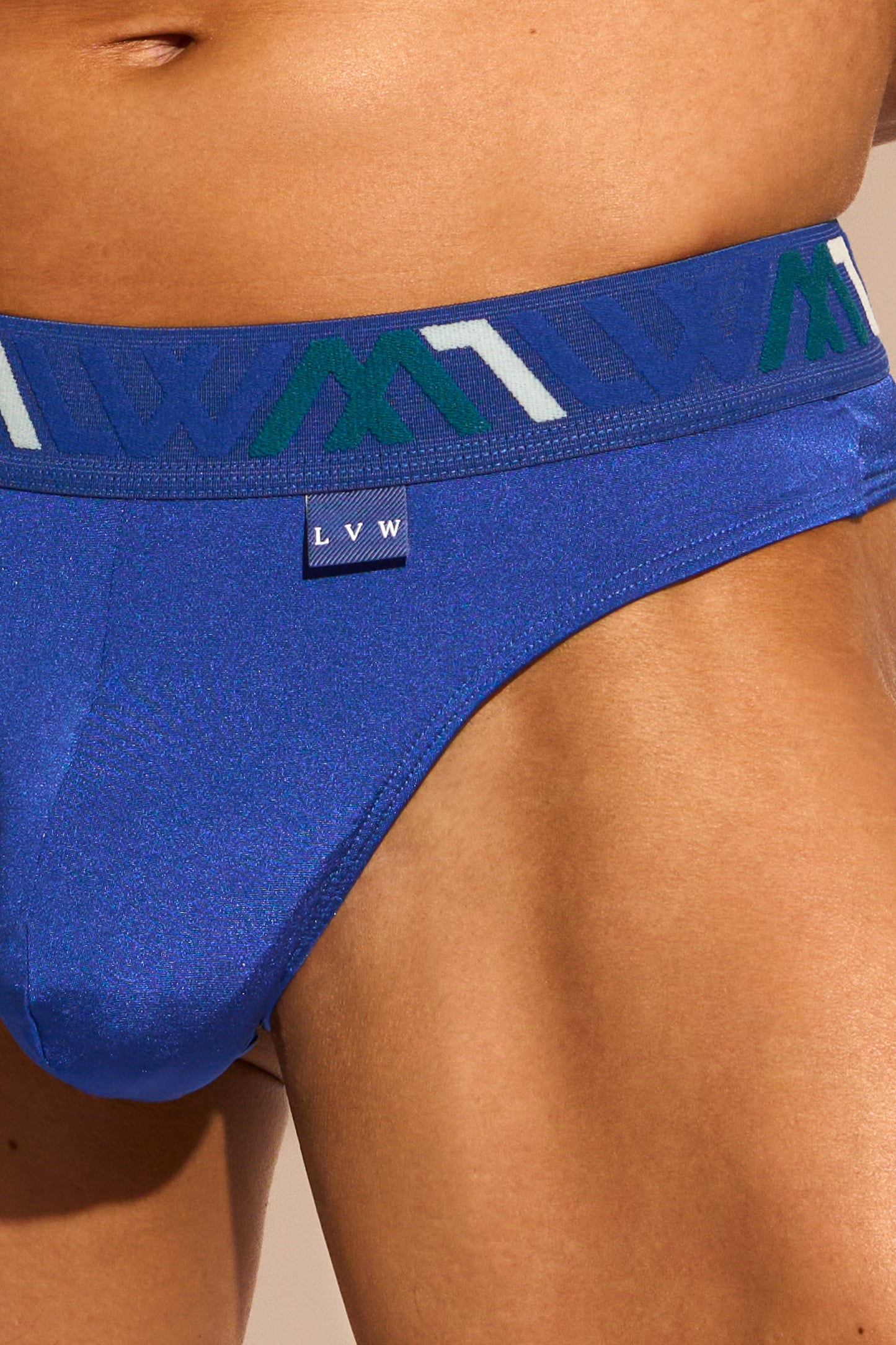 SIGNATURE THONG - SAPPHIRE BLUE