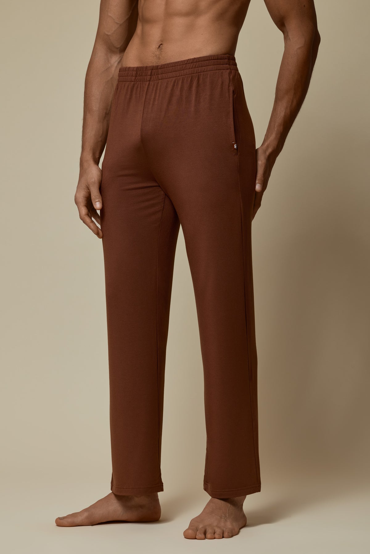 SECOND SKIN LOUNGE PANT - CAPPUCCINO