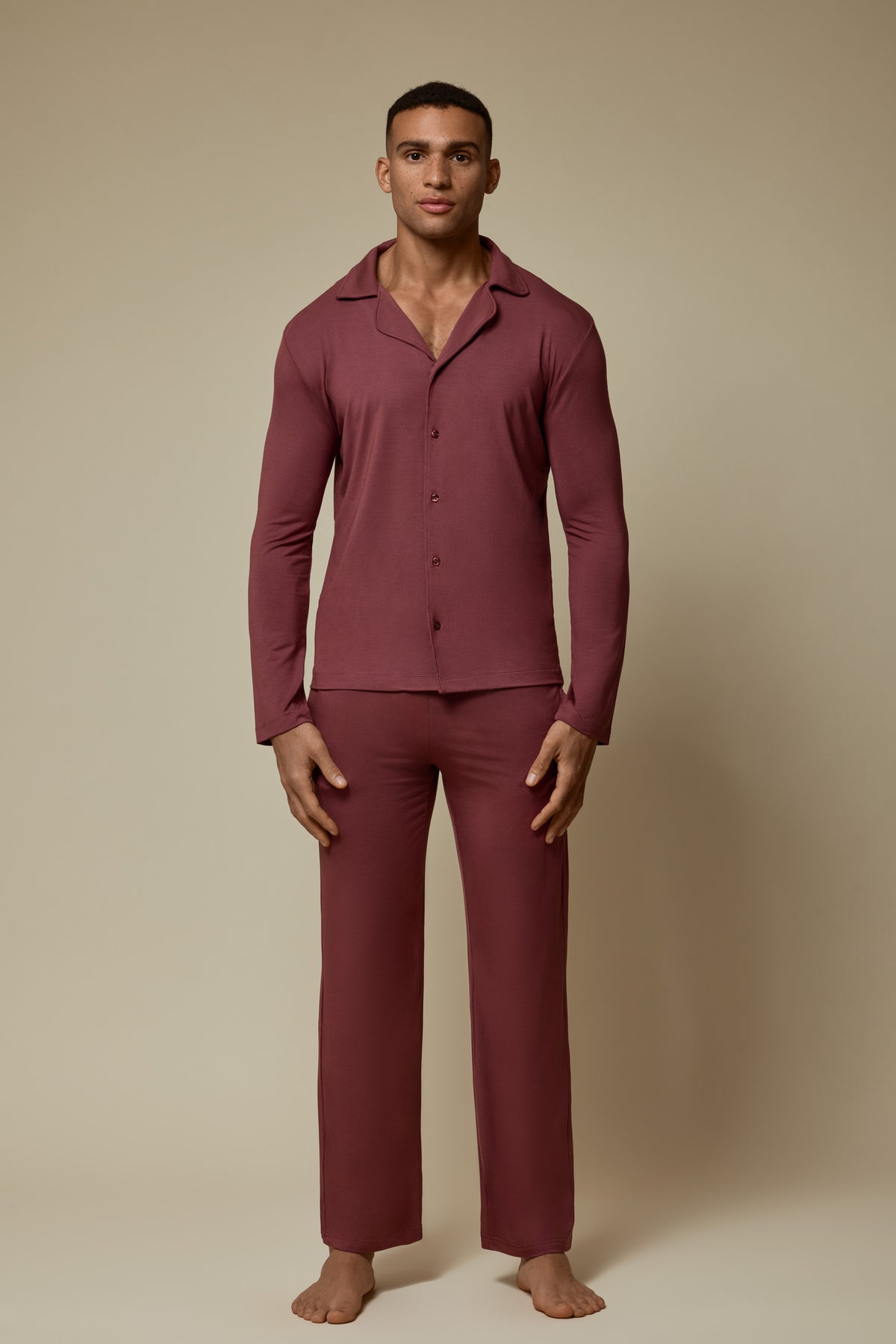SECOND SKIN LOUNGE PANT - HOT CHOCOLATE