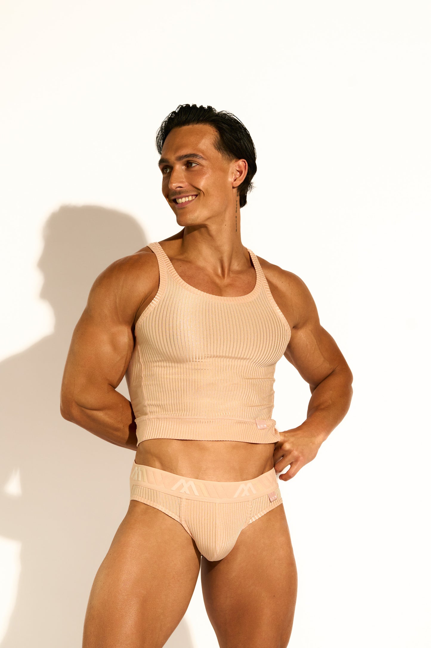 SIGNATURE EXCLUSIVE JOCKSTRAP - BABY PINK