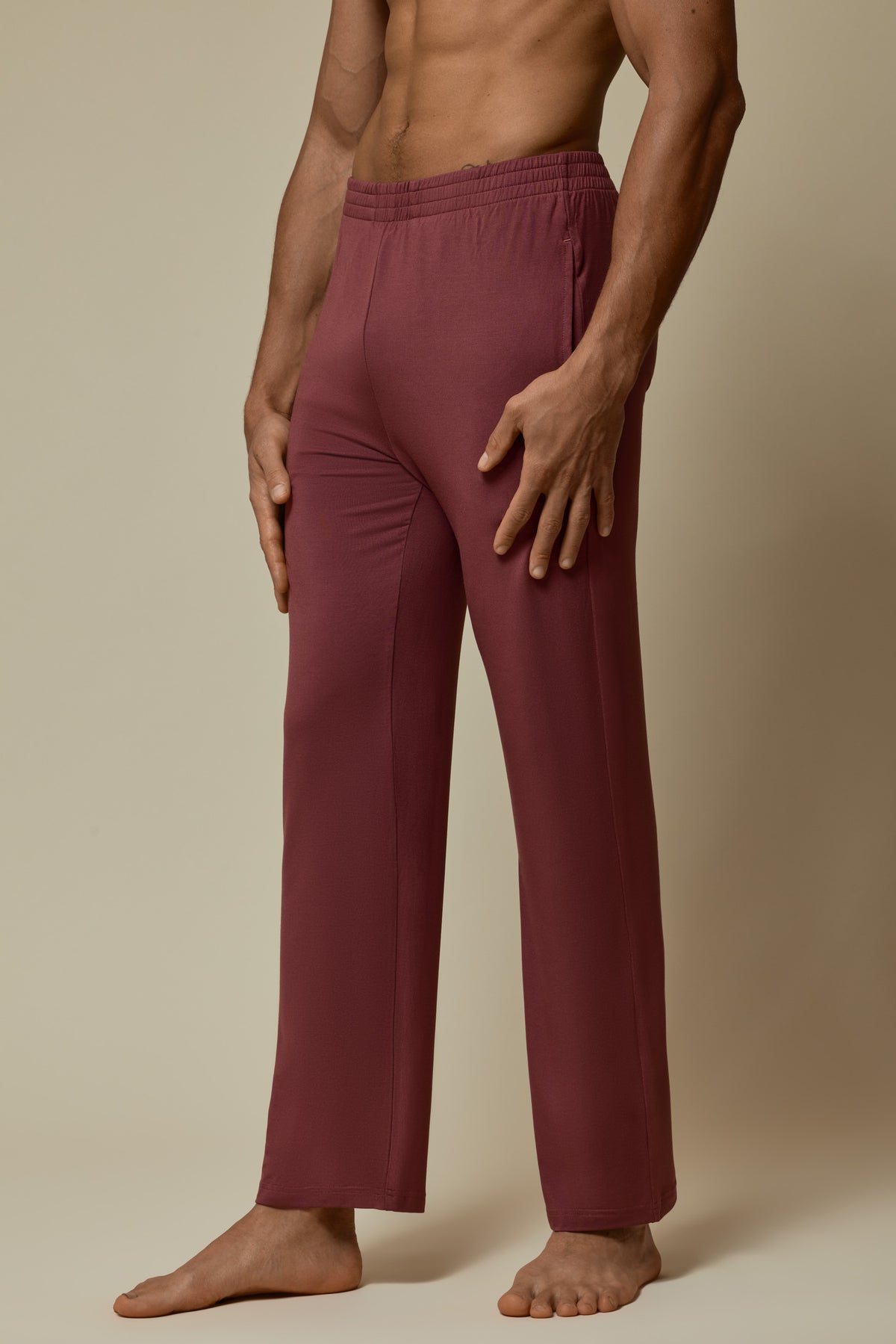 SECOND SKIN LOUNGE PANT - HOT CHOCOLATE