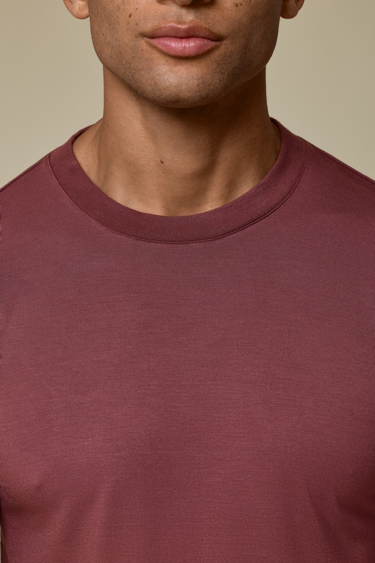 SECOND SKIN LONG SLEEVE TEE - HOT CHOCOLATE