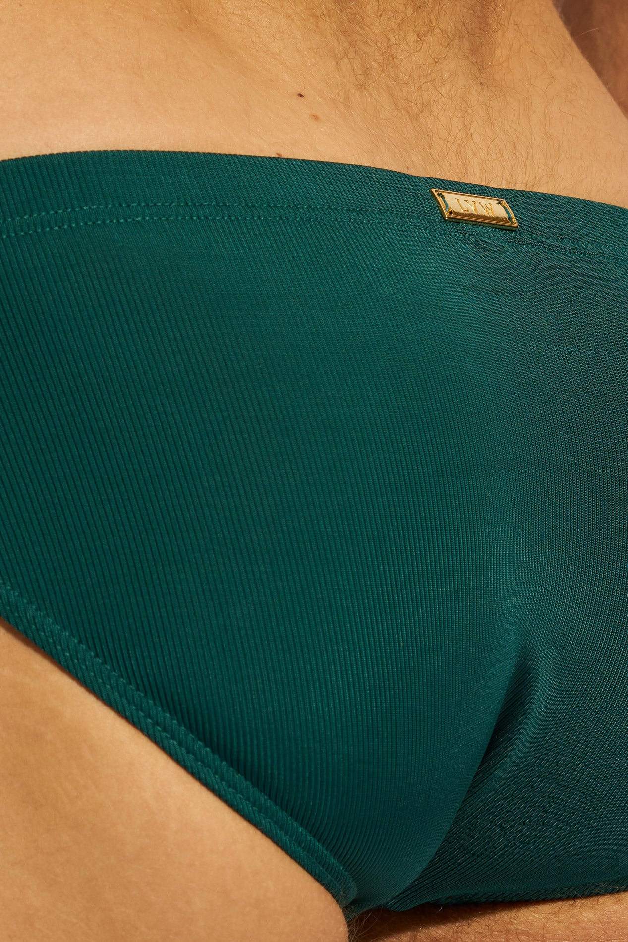 GOLD MICRO BRIEF - DEEP TEAL