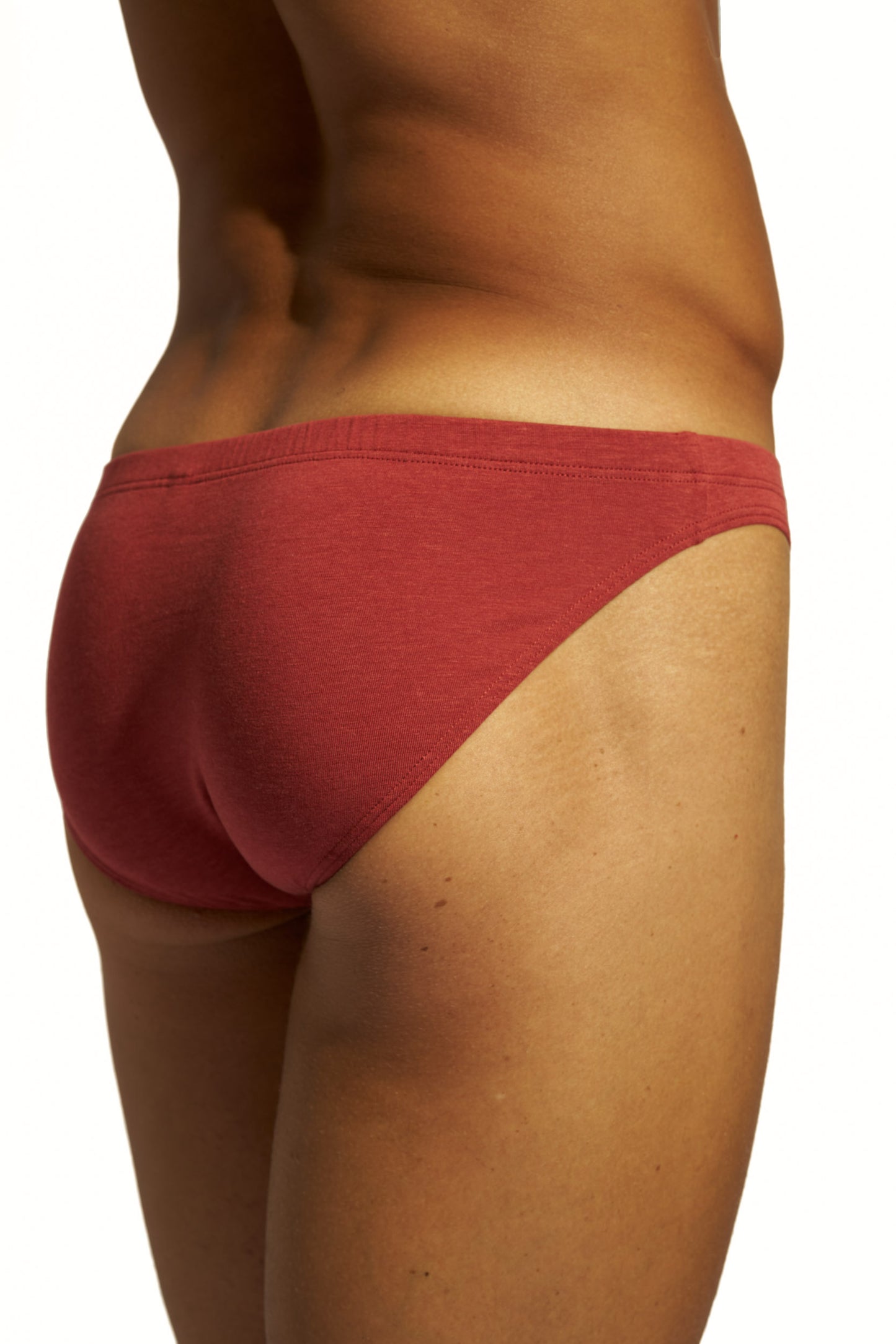 MINIMALISTIC SILK MICRO BRIEF - BRANDY SNIFTER