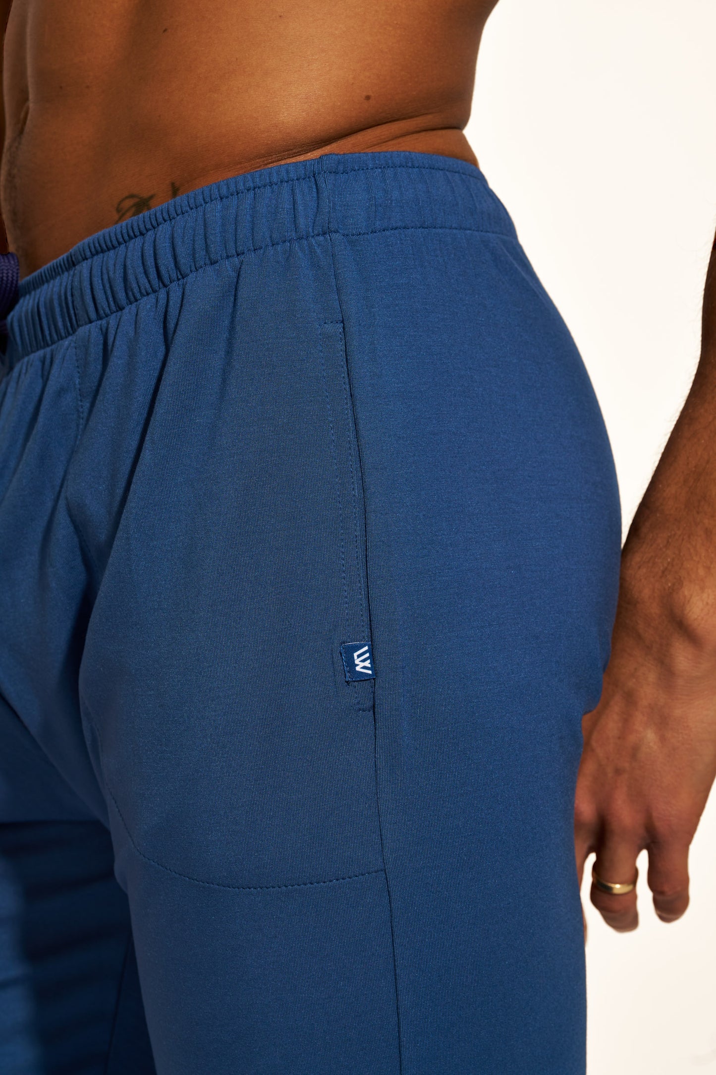 PREMIUM LOUNGEWEAR SHORT RELAXED FIT - NAVY BLUE