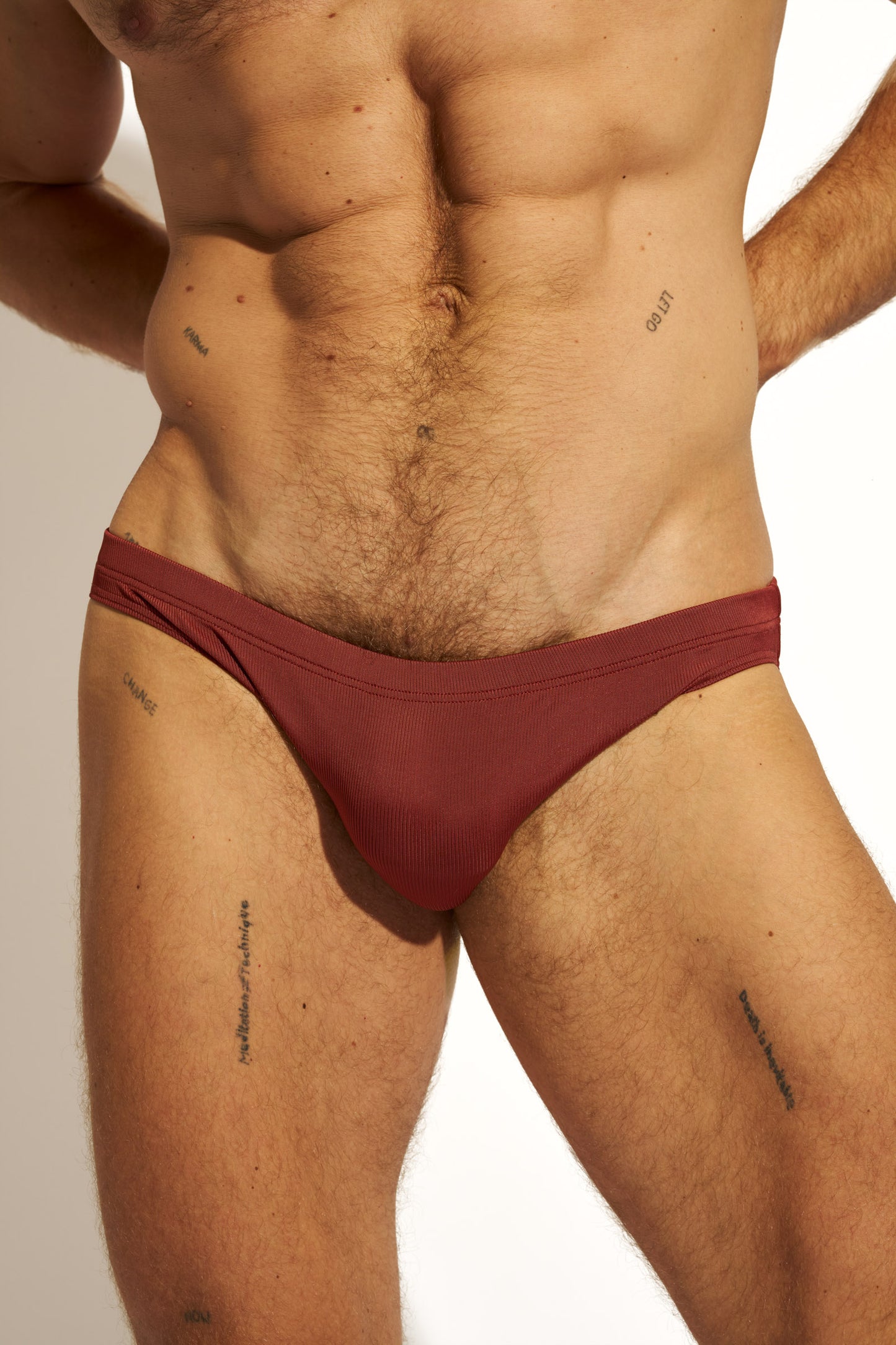 GOLD MICRO BRIEF - BRANDY SNIFTER