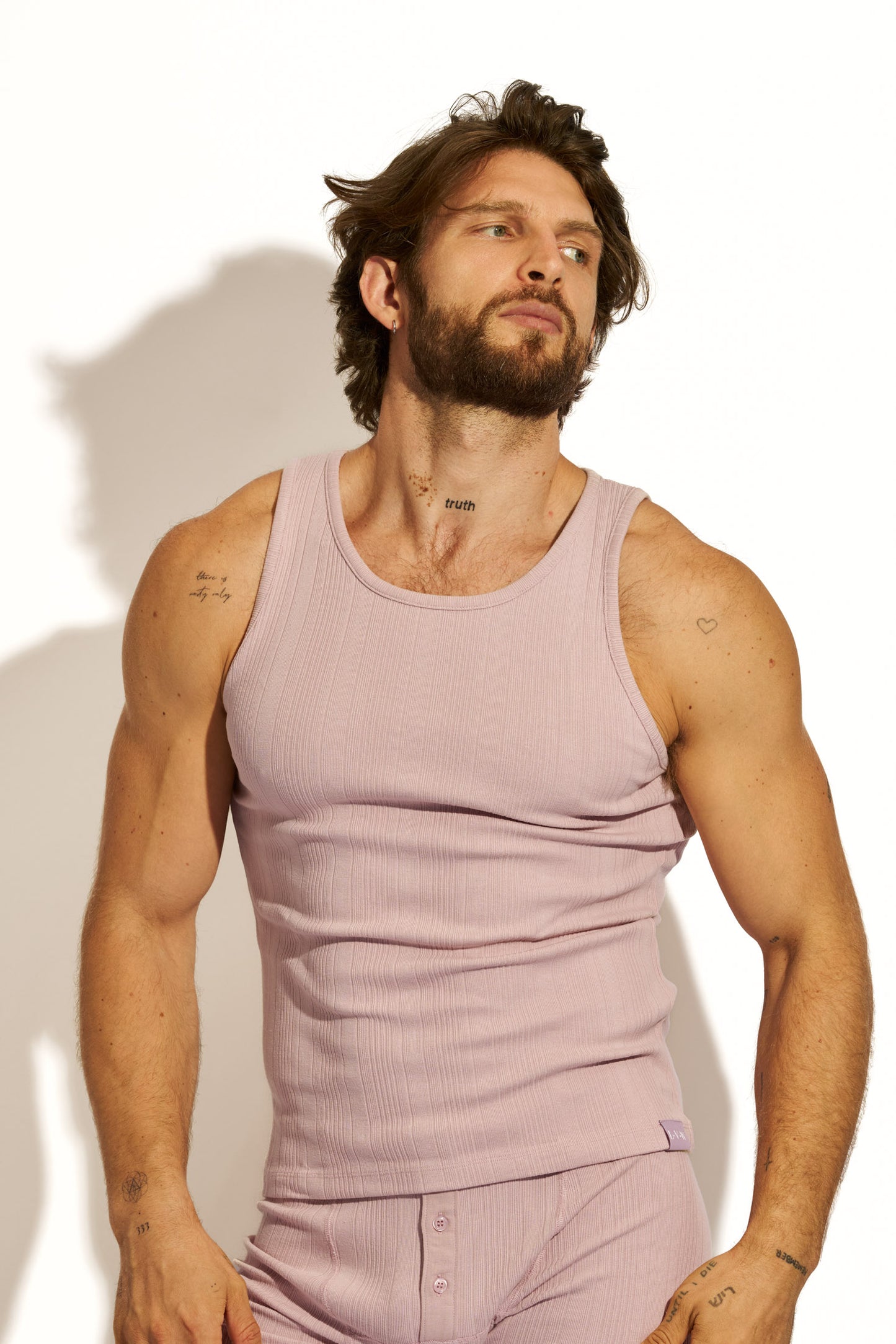 ESSENTIAL EXCLUSIVE TANK TOP REGULAR FIT - PASTEL PURPLE