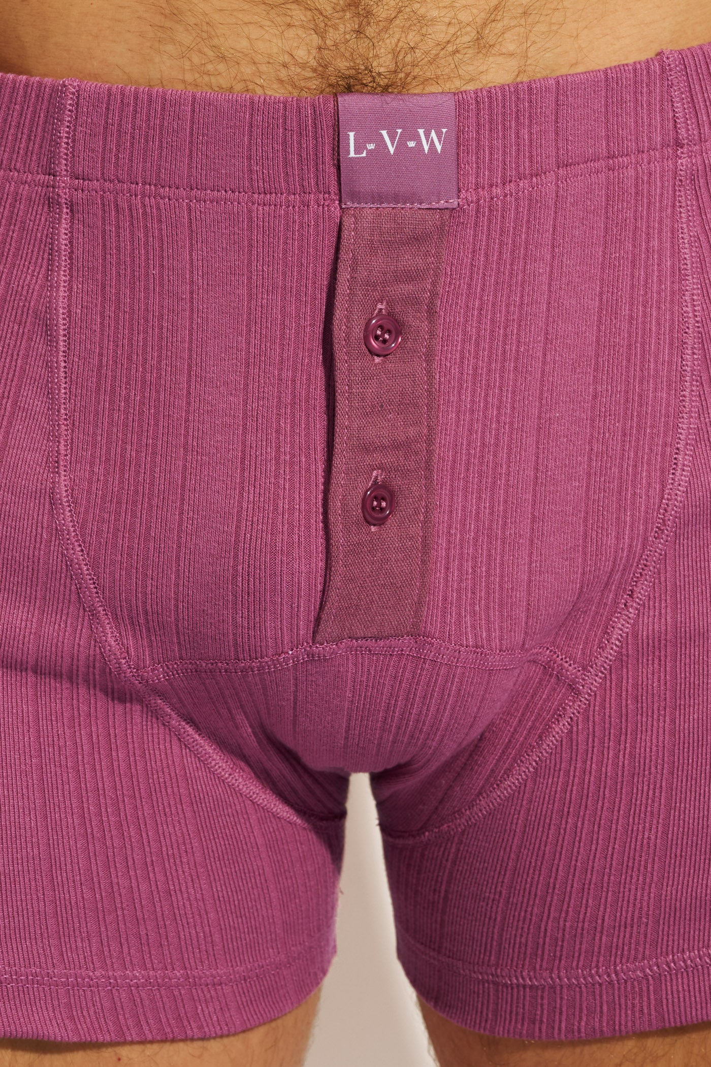 ESSENTIAL EXCLUSIVE BOXER BRIEF BUTTONS - WINE