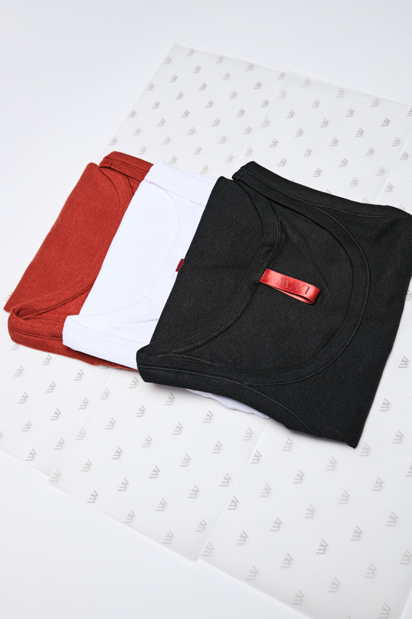TANKTOPS MODERN FIT (3-PACK)