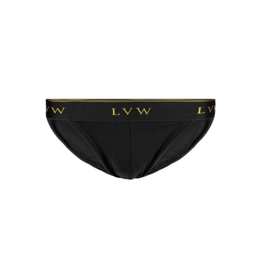LVW GOLD SPORT BRIEF - Black