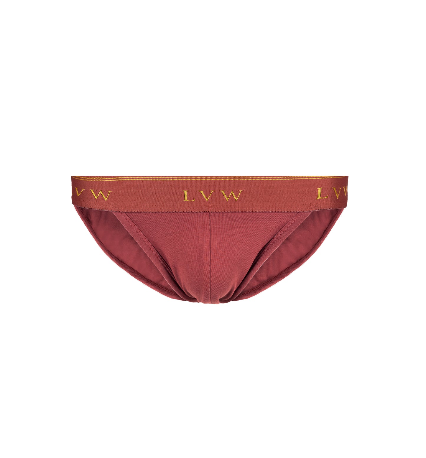 LVW GOLD SPORT BRIEF - Maroon