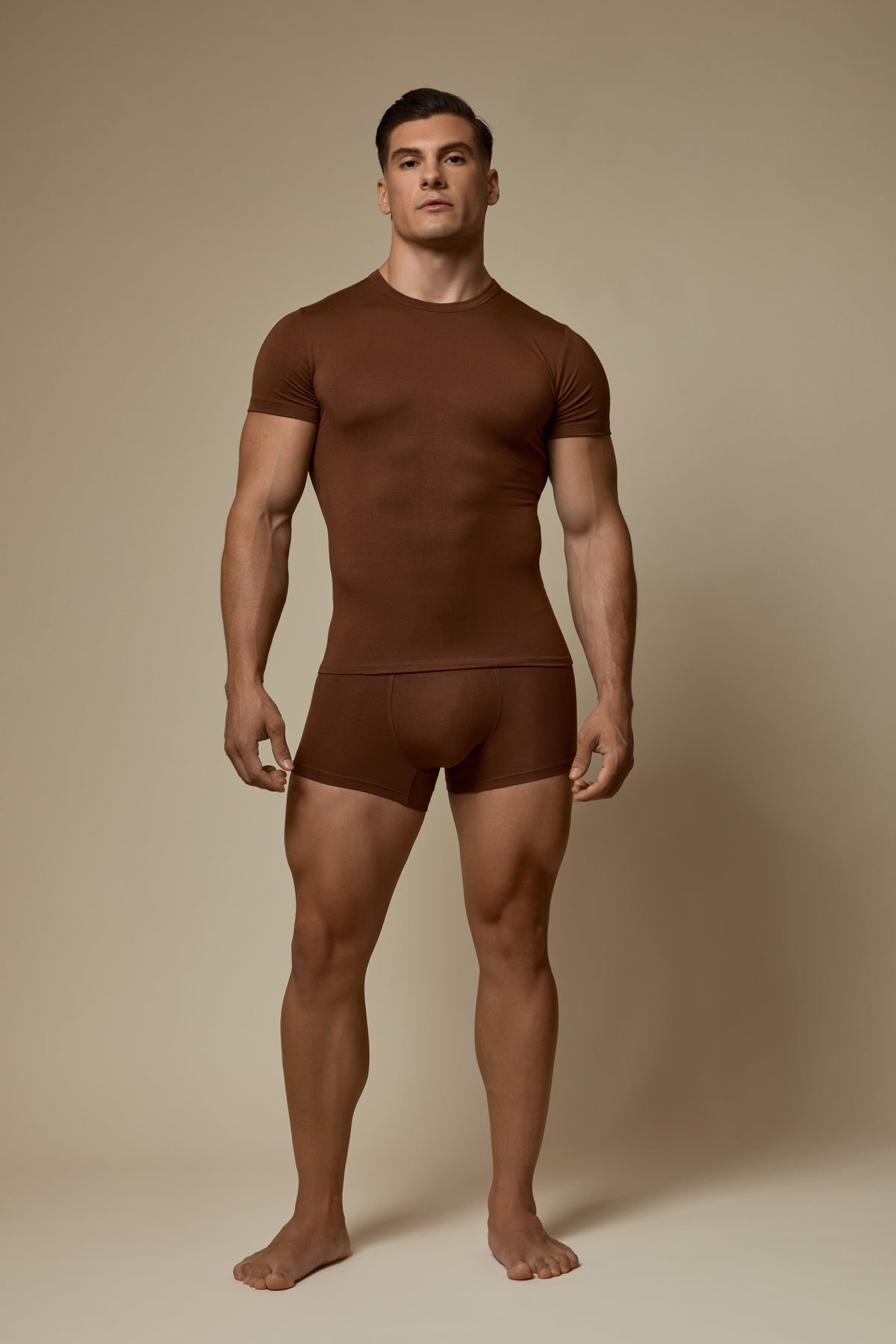 WHISPER UNDERSHIRT SECOND SKIN - CACAO