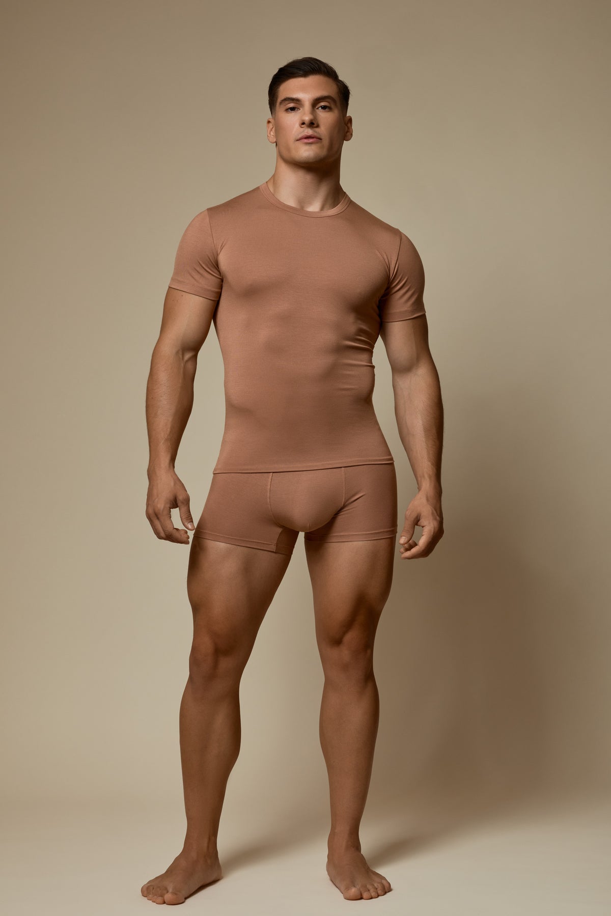 WHISPER UNDERSHIRT SECOND SKIN - MOCHA