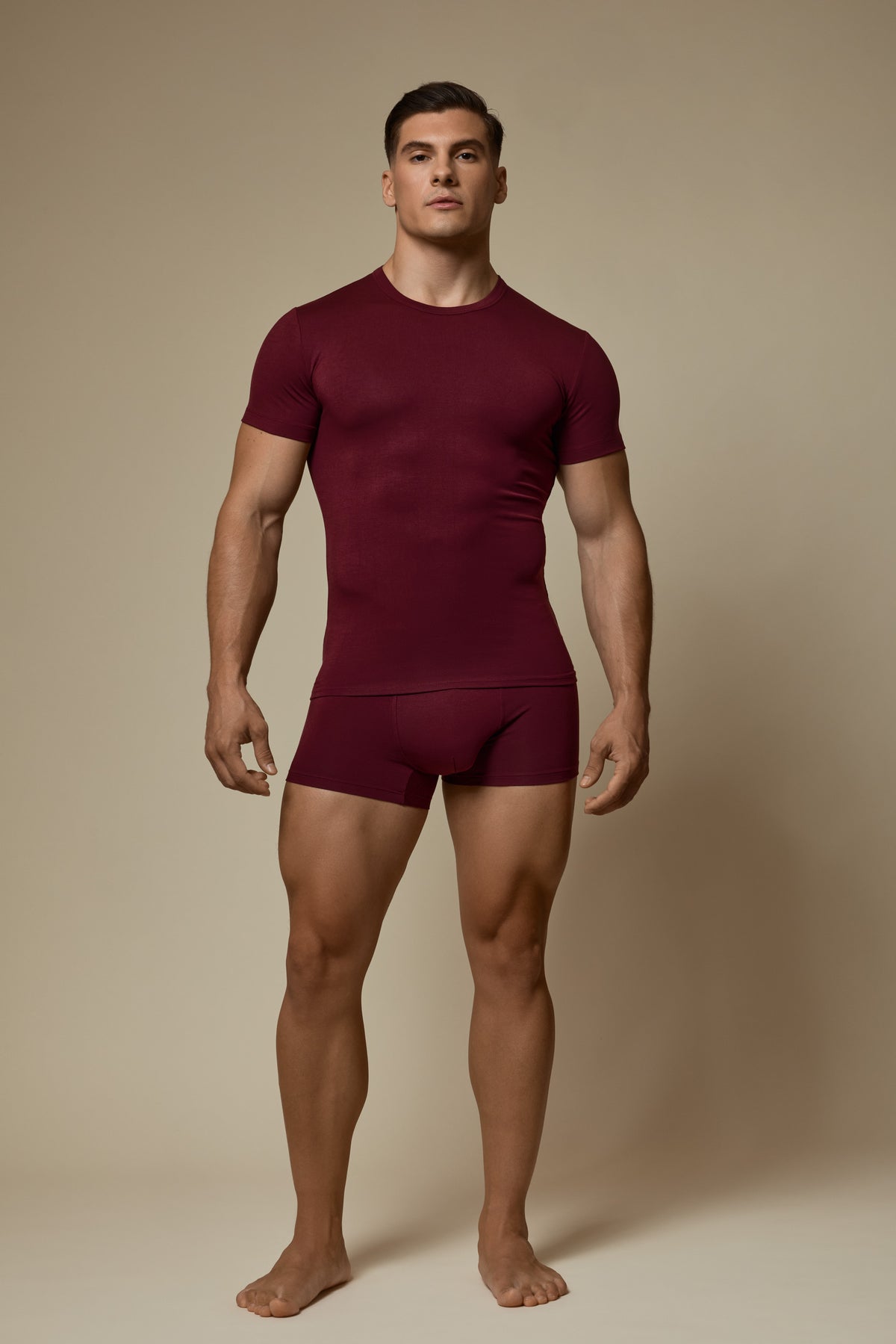 WHISPER UNDERSHIRT SECOND SKIN - MULBERRY