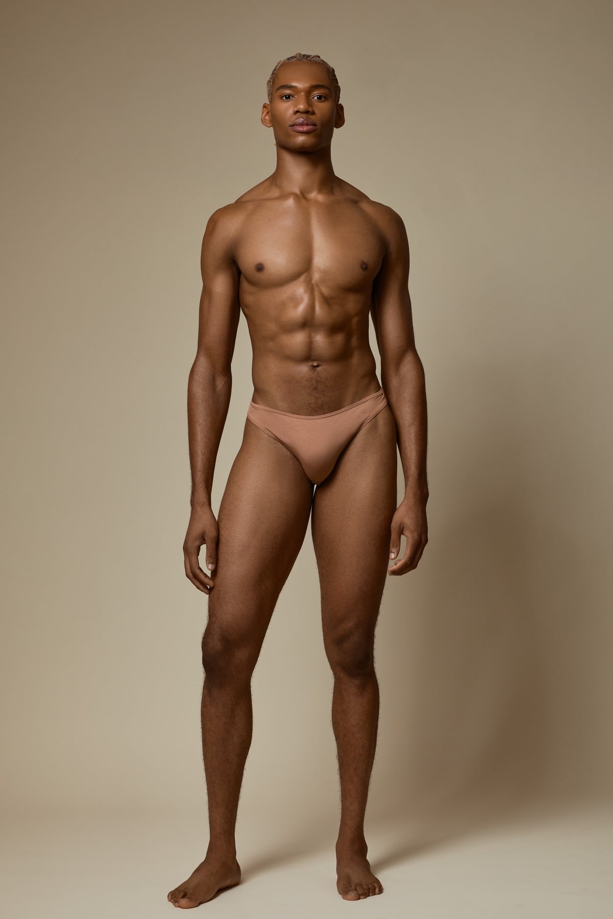 WHISPER THONG SECOND SKIN - MOCHA