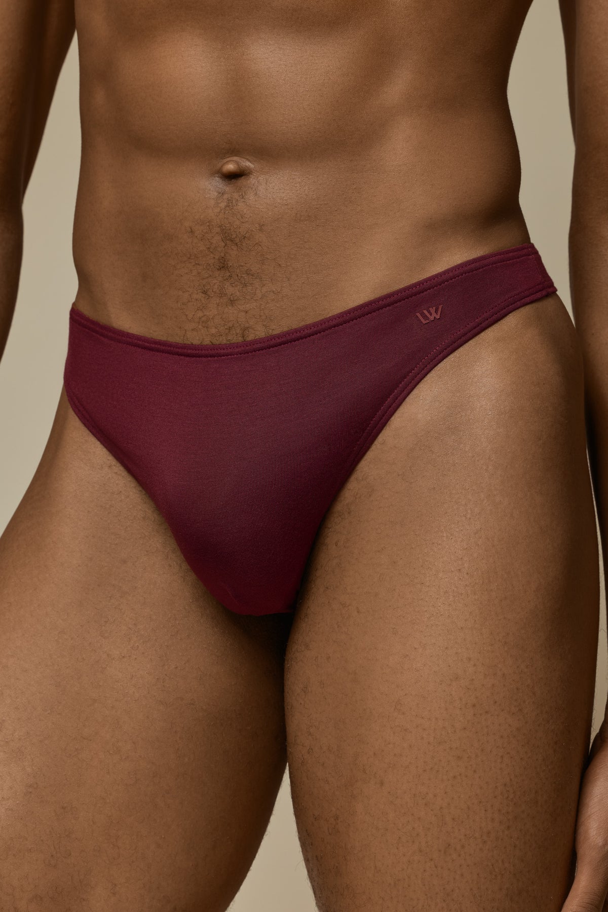 WHISPER THONG SECOND SKIN - MULBERRY