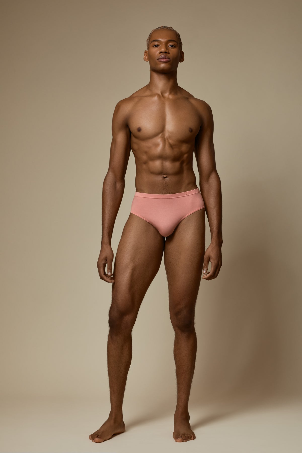 WHISPER BRIEF SECOND SKIN - BLUSH