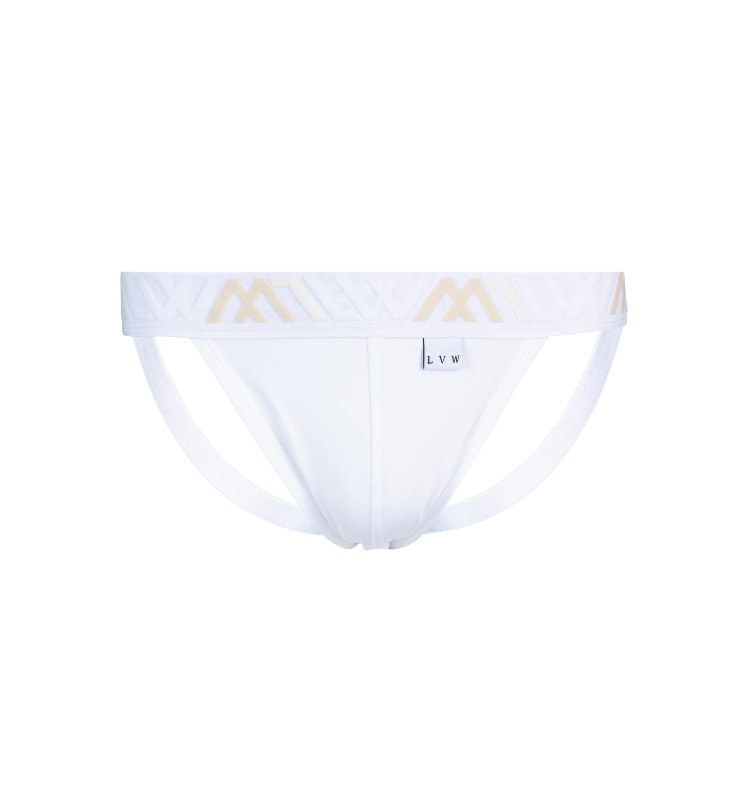 LVW SIGNATURE JOCKSTRAP - White