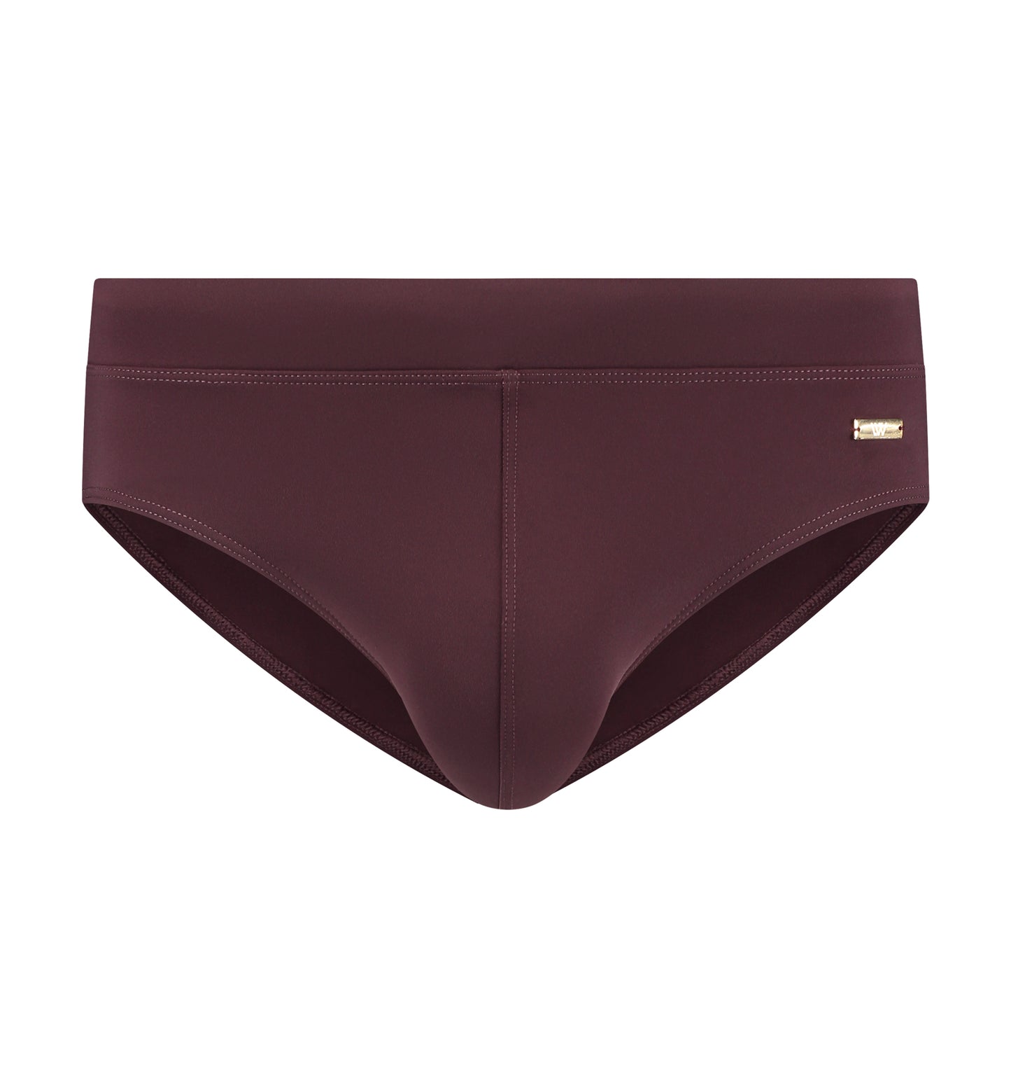 LVW SWIM BRIEF - Deep Red Brown