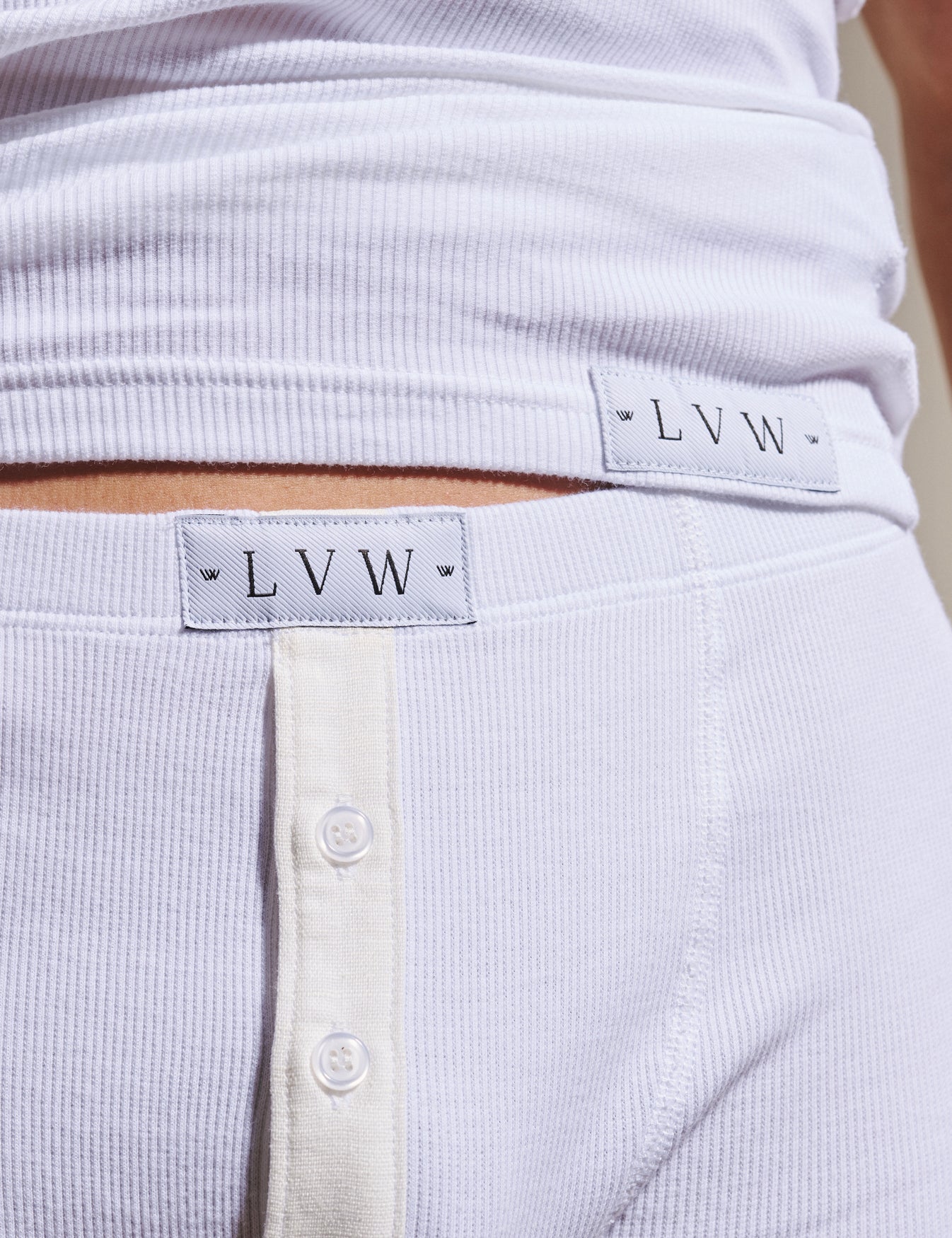 LVW ESSENTIAL BOXER BRIEF - White