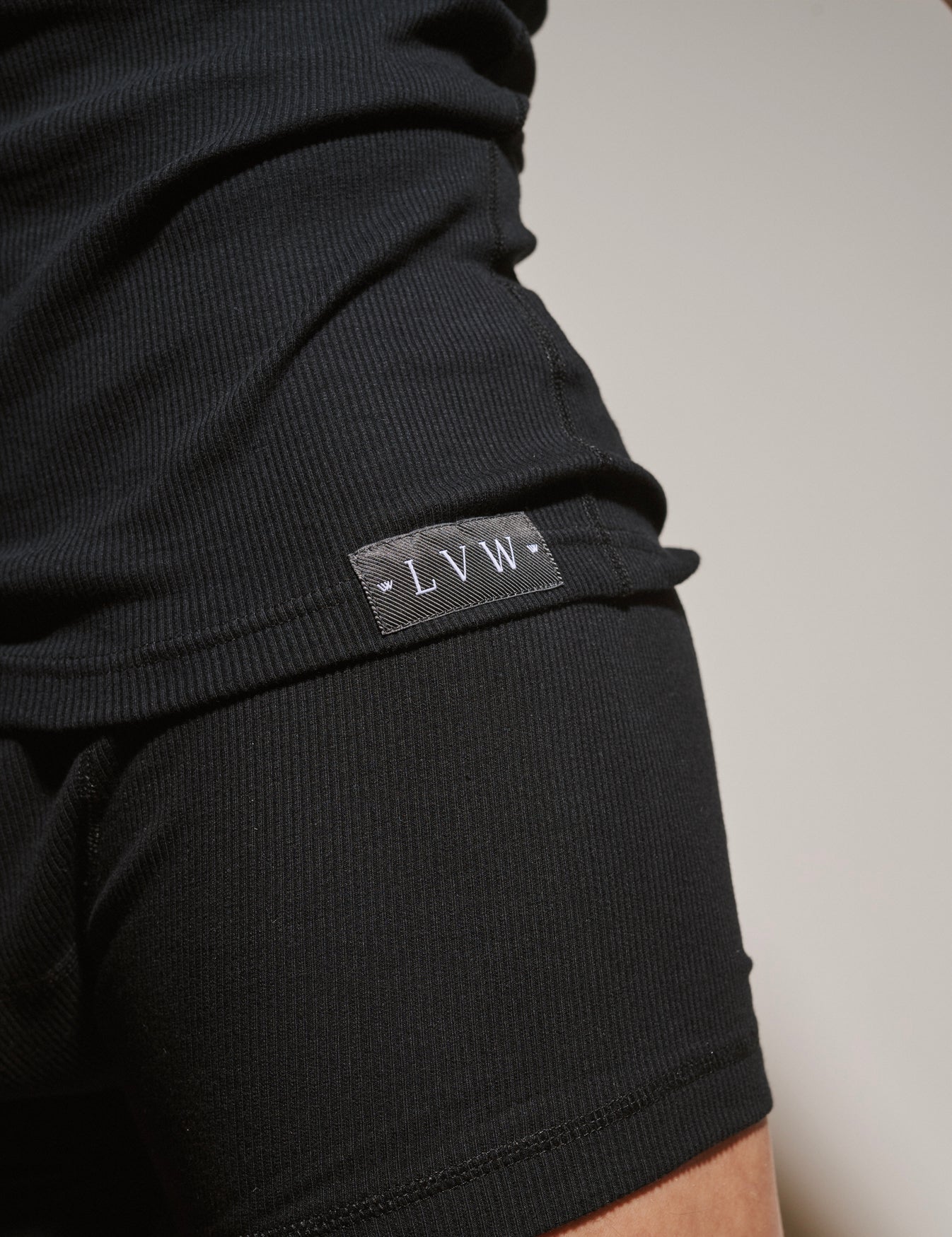 LVW ESSENTIAL BOXER BRIEF - Black