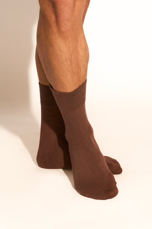 CASUAL SOCKS - PECAN