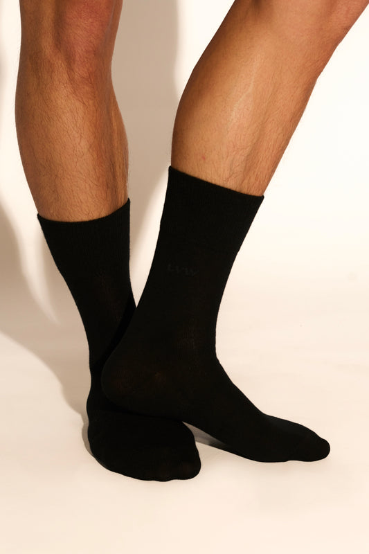 CASUAL SOCKS - BLACK