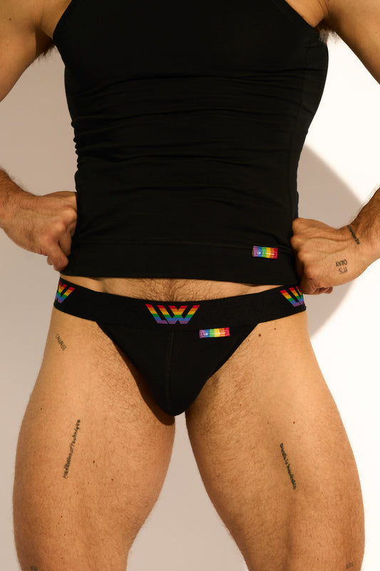 PRIDE JOCKSTRAP - BLACK