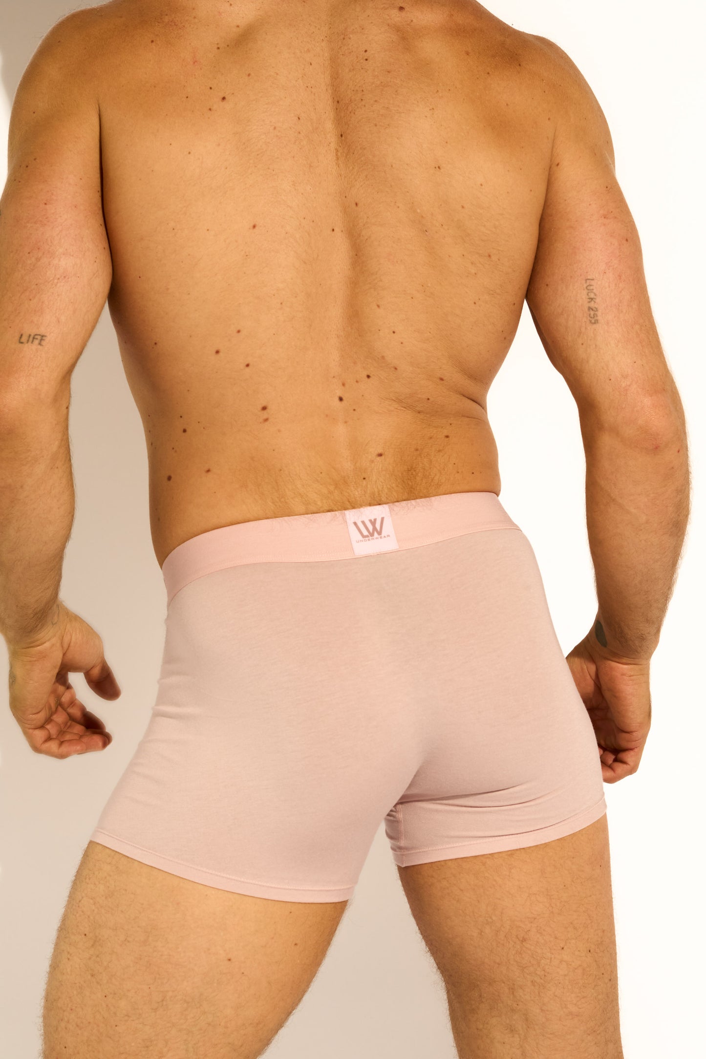 SKIN BOXER BRIEF - PALE BLUSH