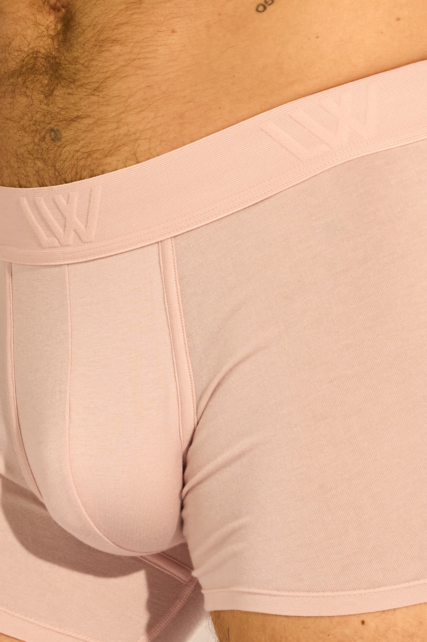 SKIN BOXER BRIEF - PALE BLUSH