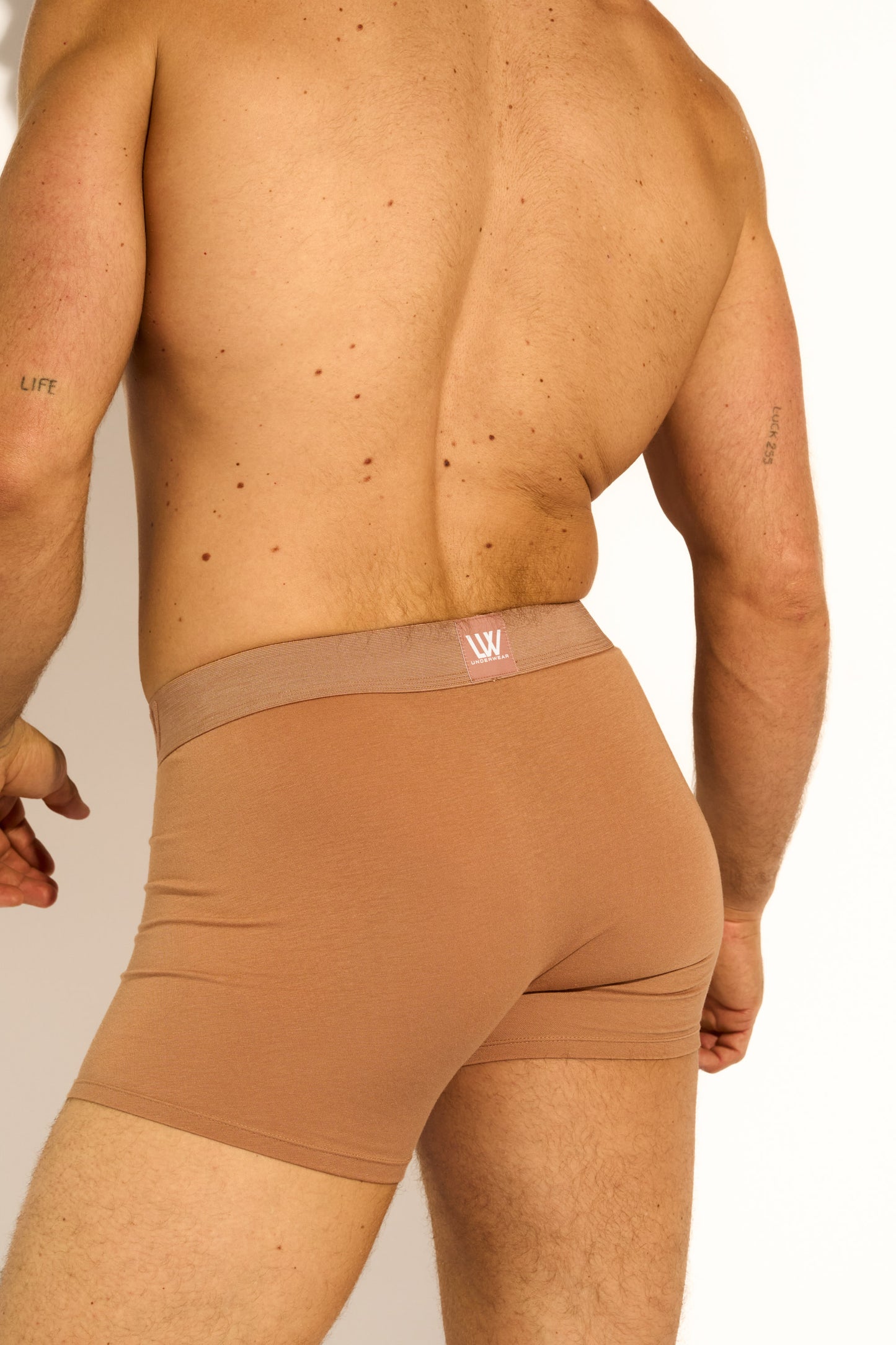SKIN BOXER BRIEF - MACCHIATO