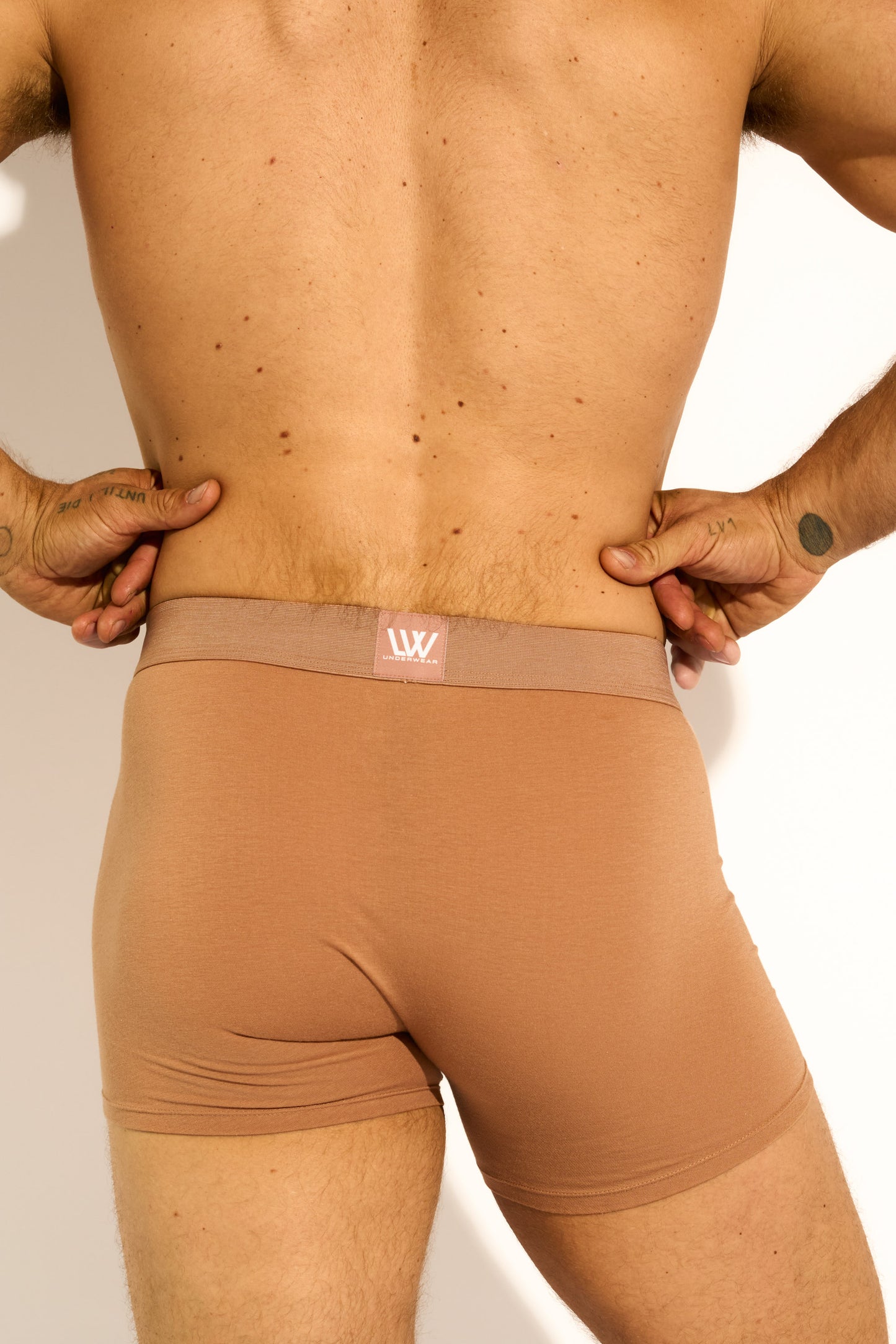 SKIN BOXER BRIEF - MACCHIATO