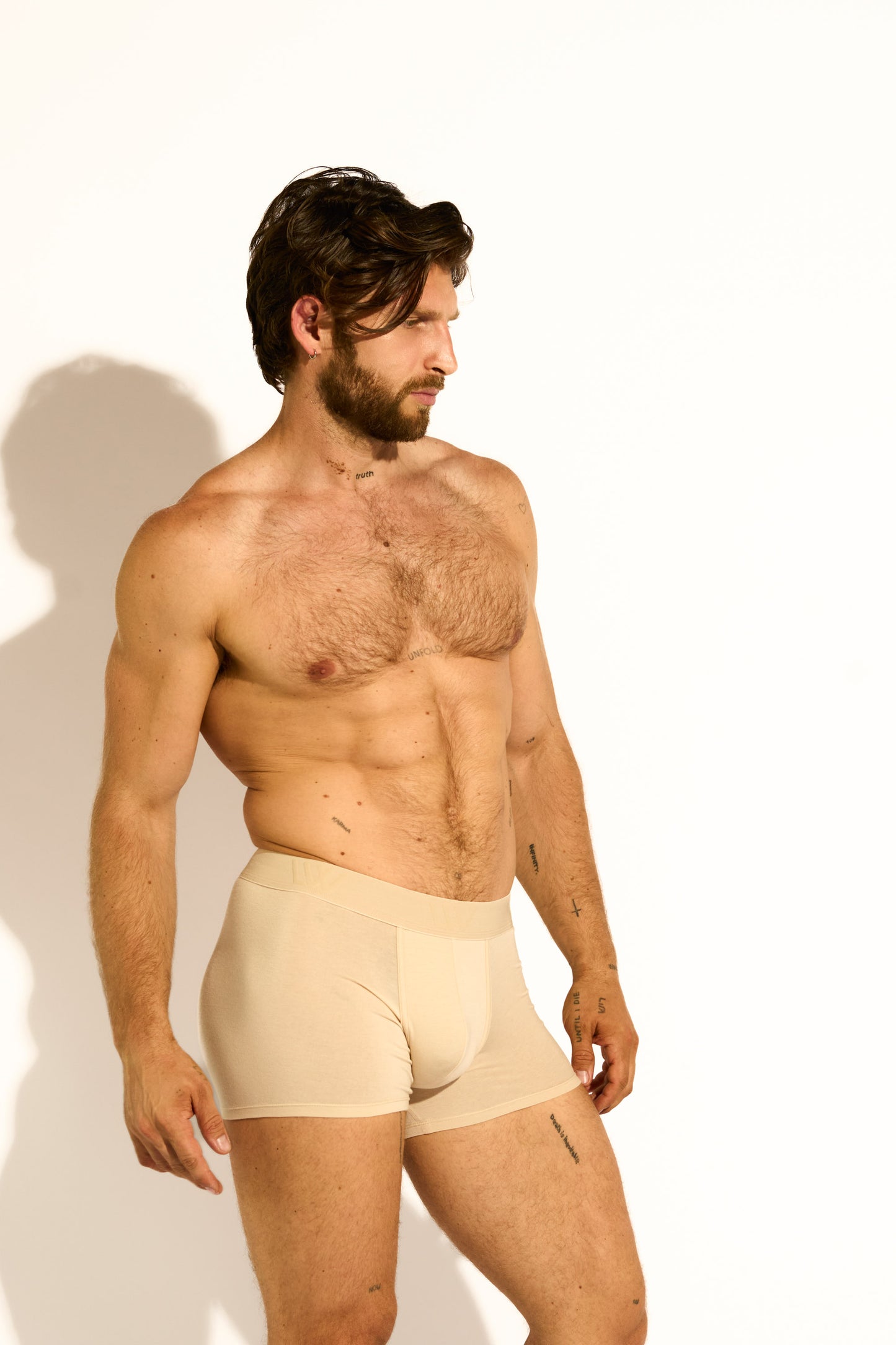 SKIN BOXER BRIEF - IVORY