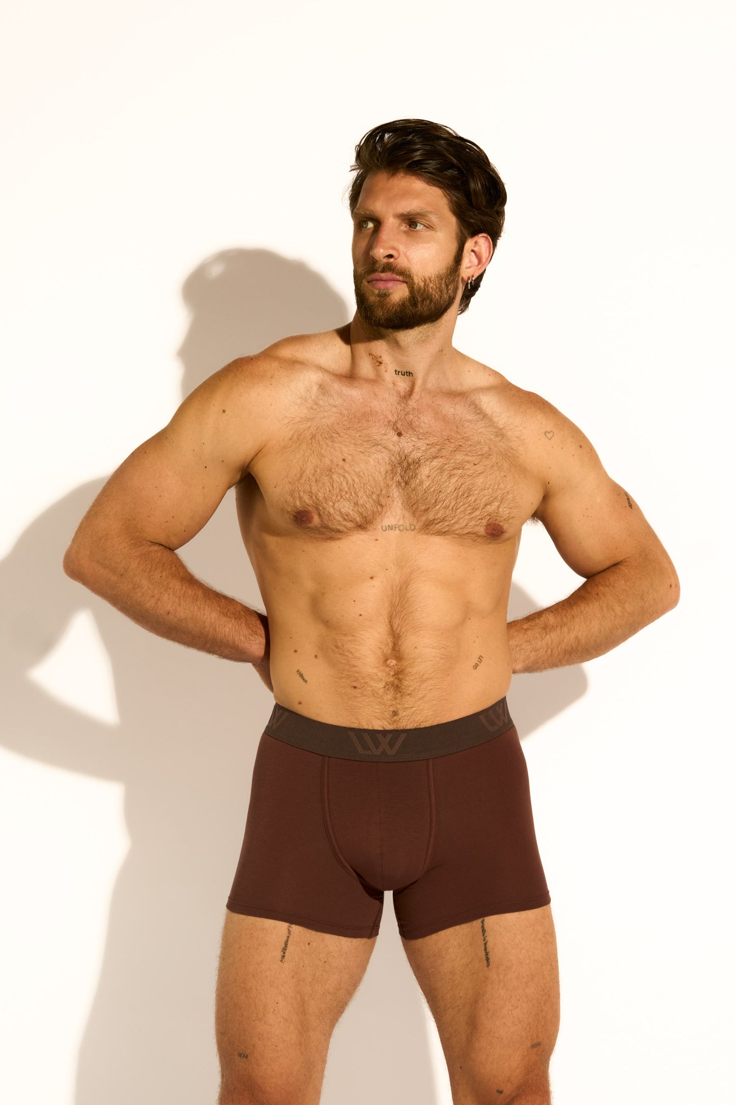 SKIN BOXER BRIEF - CAPPUCCINO