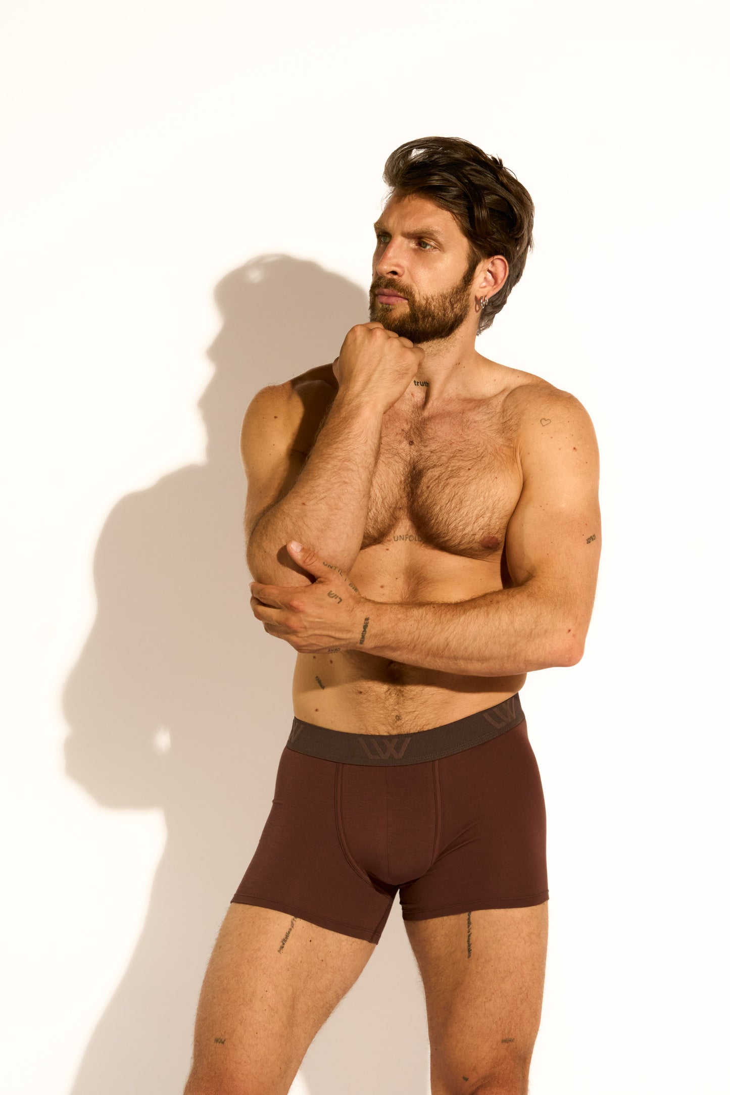SKIN BOXER BRIEF - CAPPUCCINO