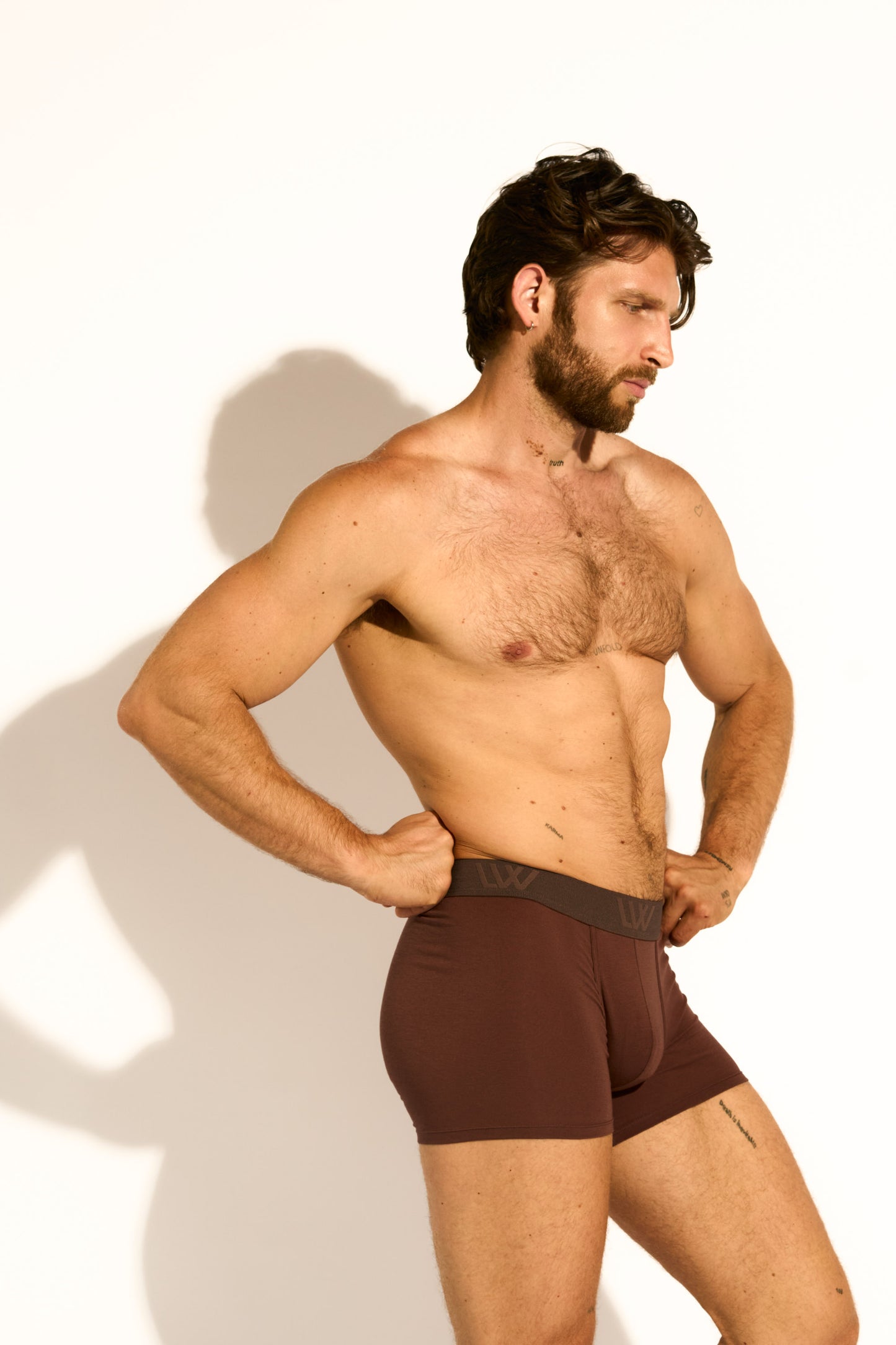 SKIN BOXER BRIEF - CAPPUCCINO