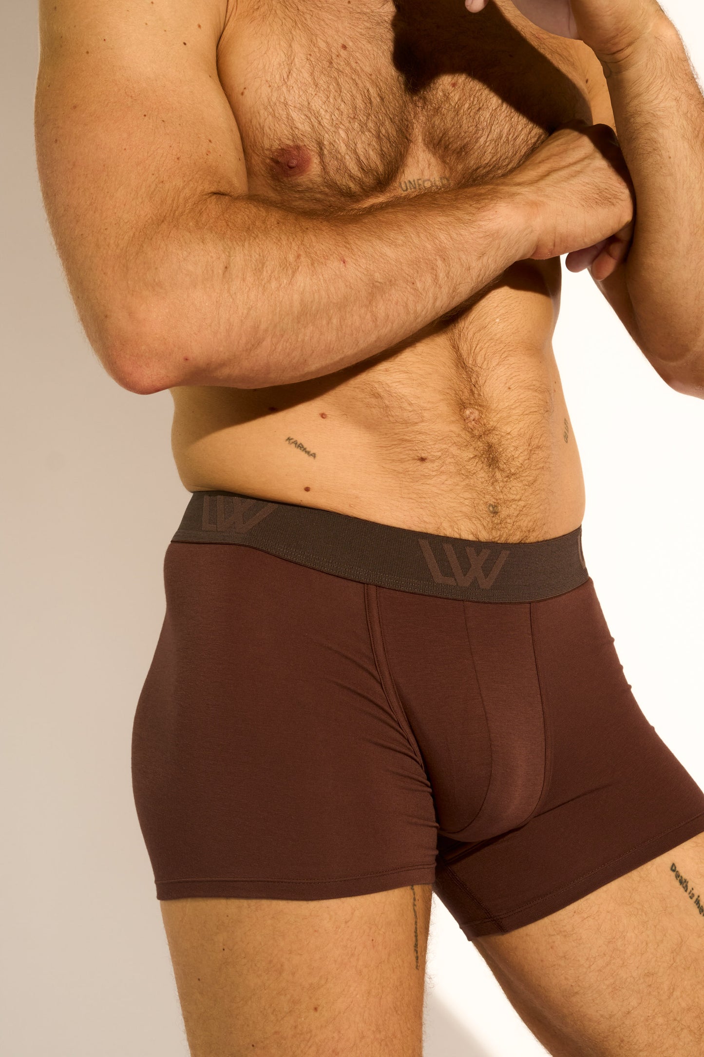 SKIN BOXER BRIEF - CAPPUCCINO