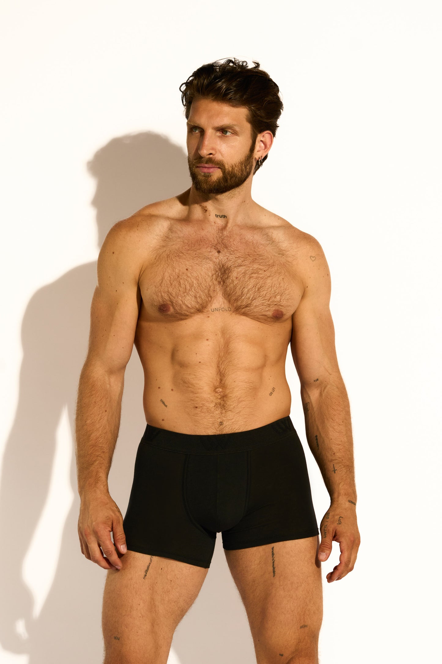 SKIN BOXER BRIEF - BLACK