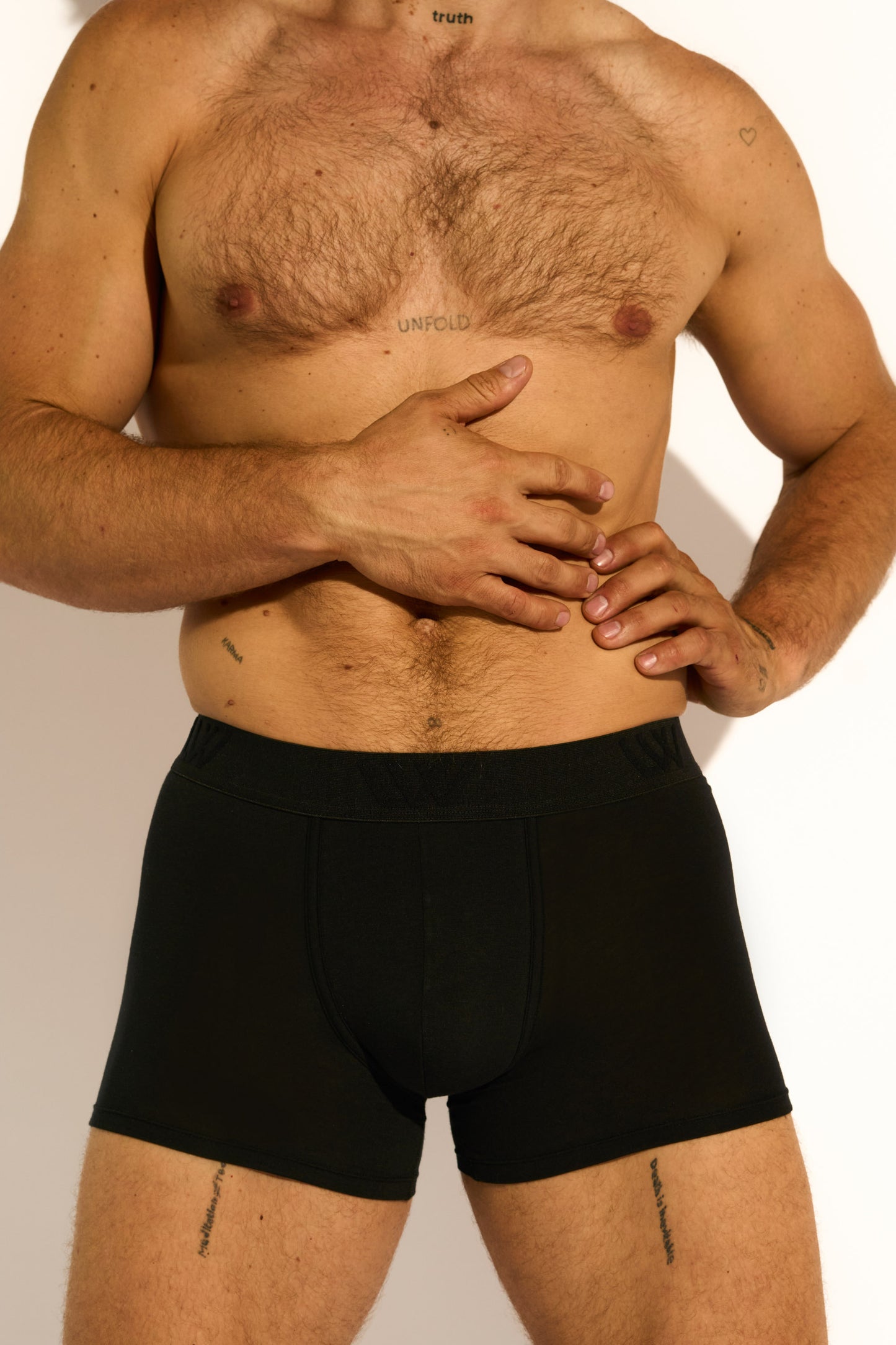 SKIN BOXER BRIEF - BLACK