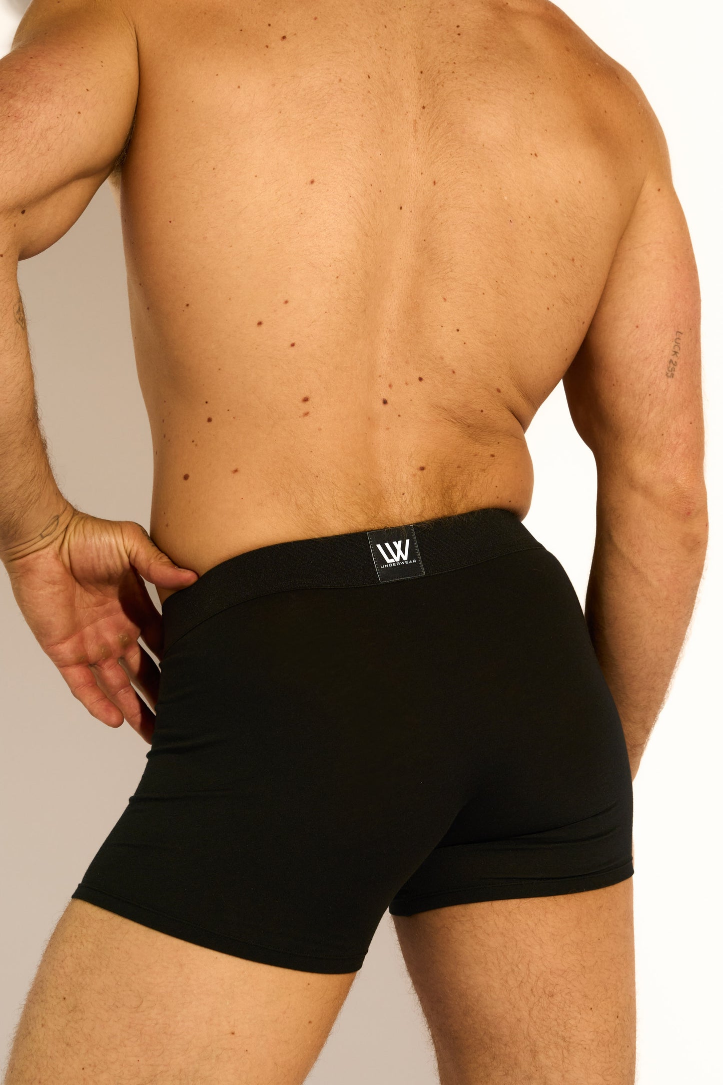 SKIN BOXER BRIEF - BLACK