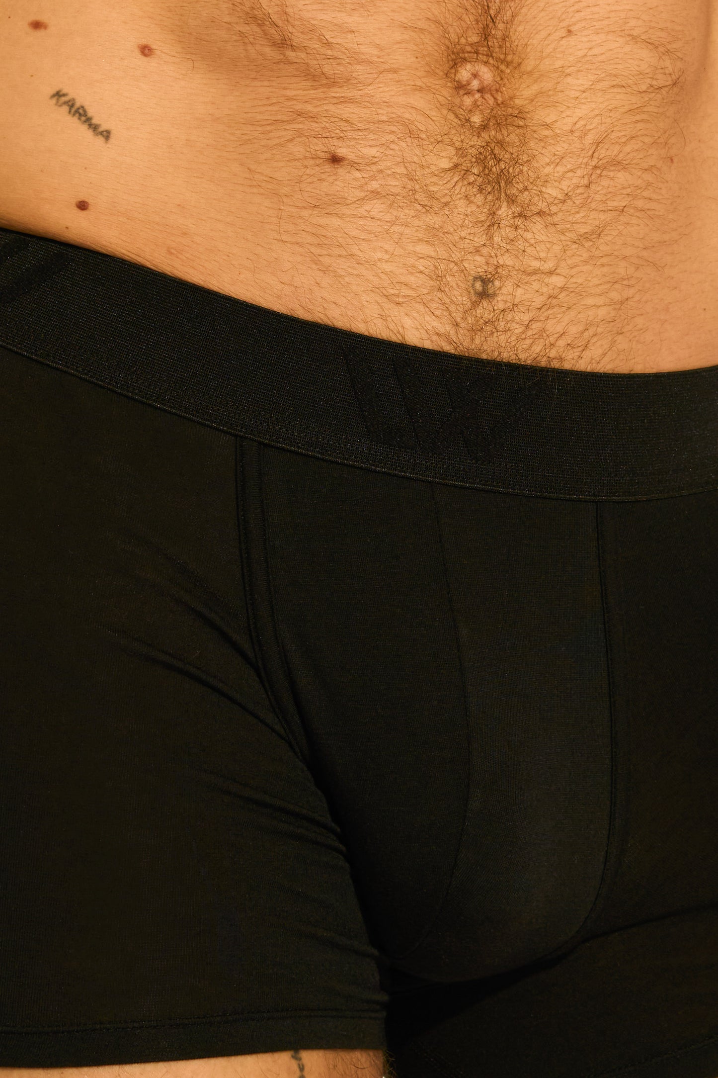 SKIN BOXER BRIEF - BLACK